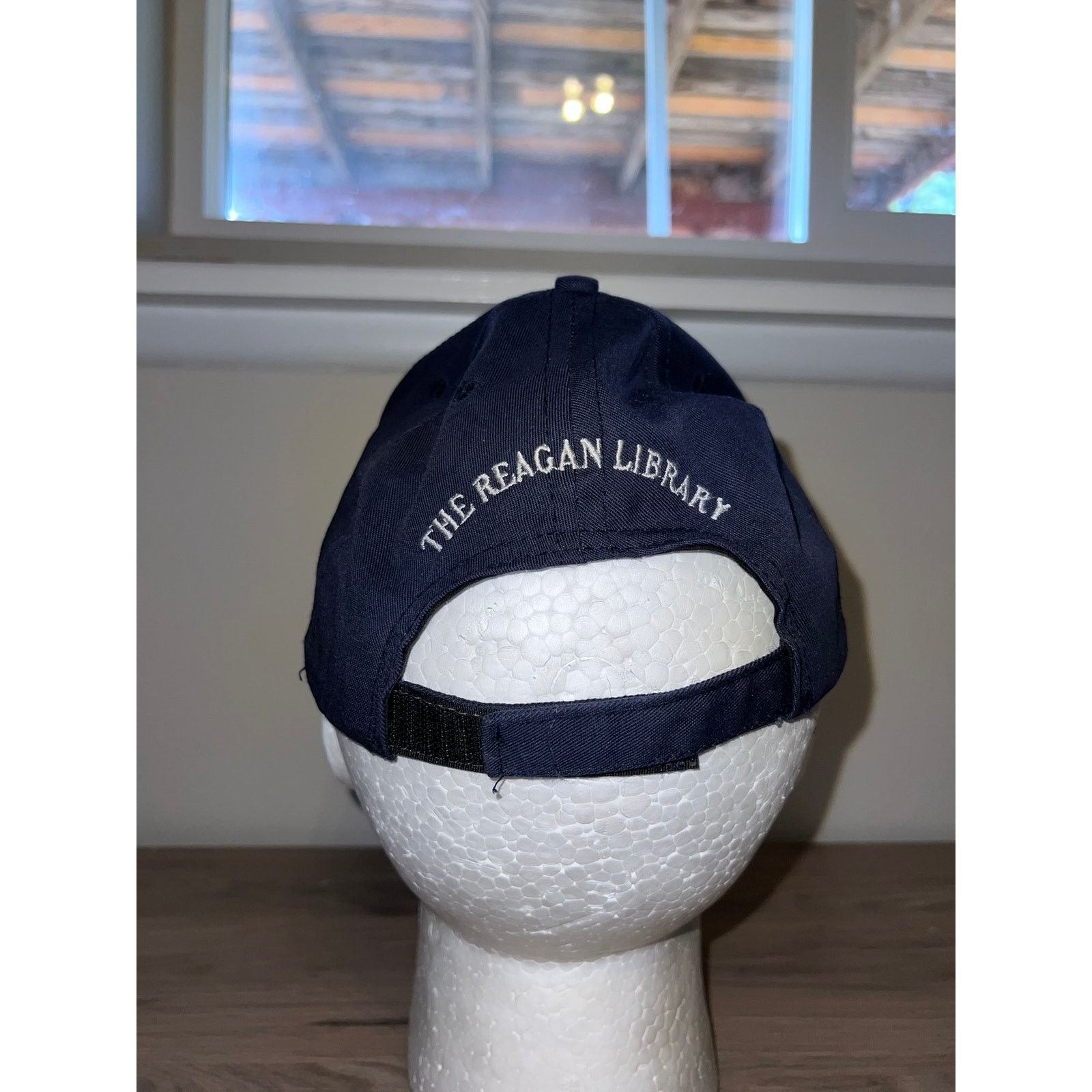 Vintage VTG Air Force One Presidential Airplane Reagan Library Hat Size ONE SIZE - 5 Thumbnail