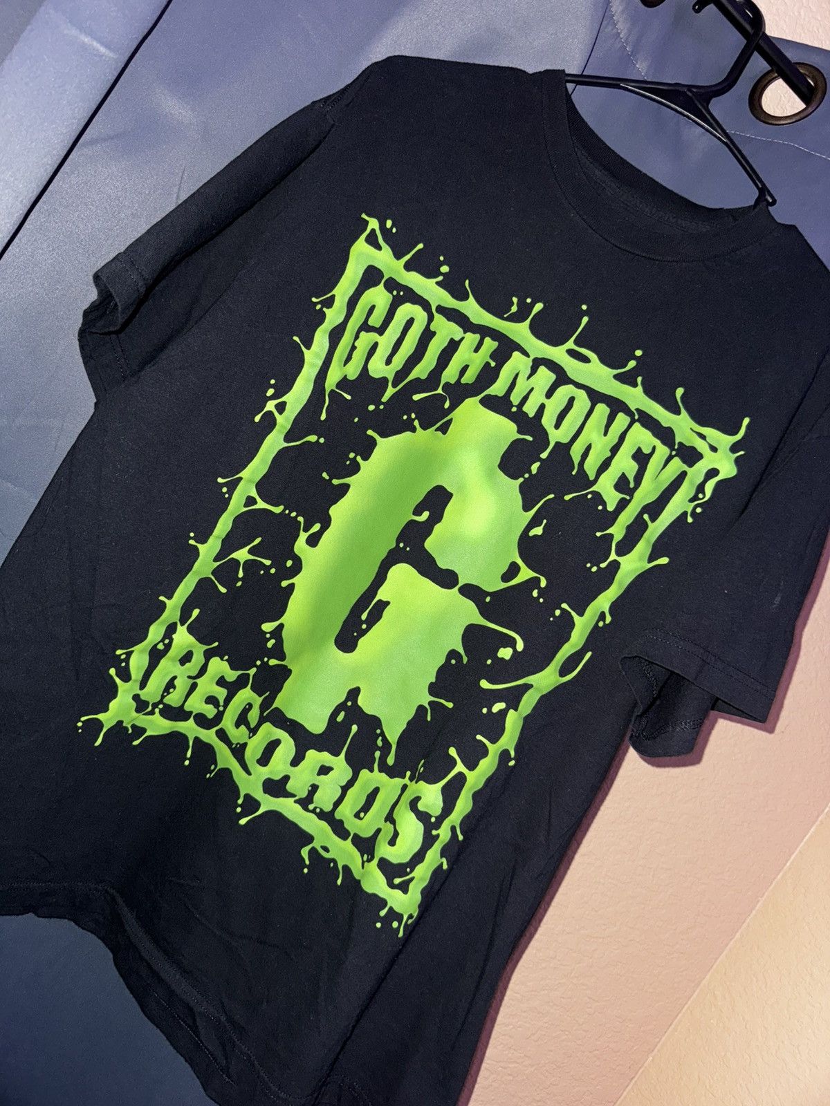 Goth Money Records Slime T-Shirt Black