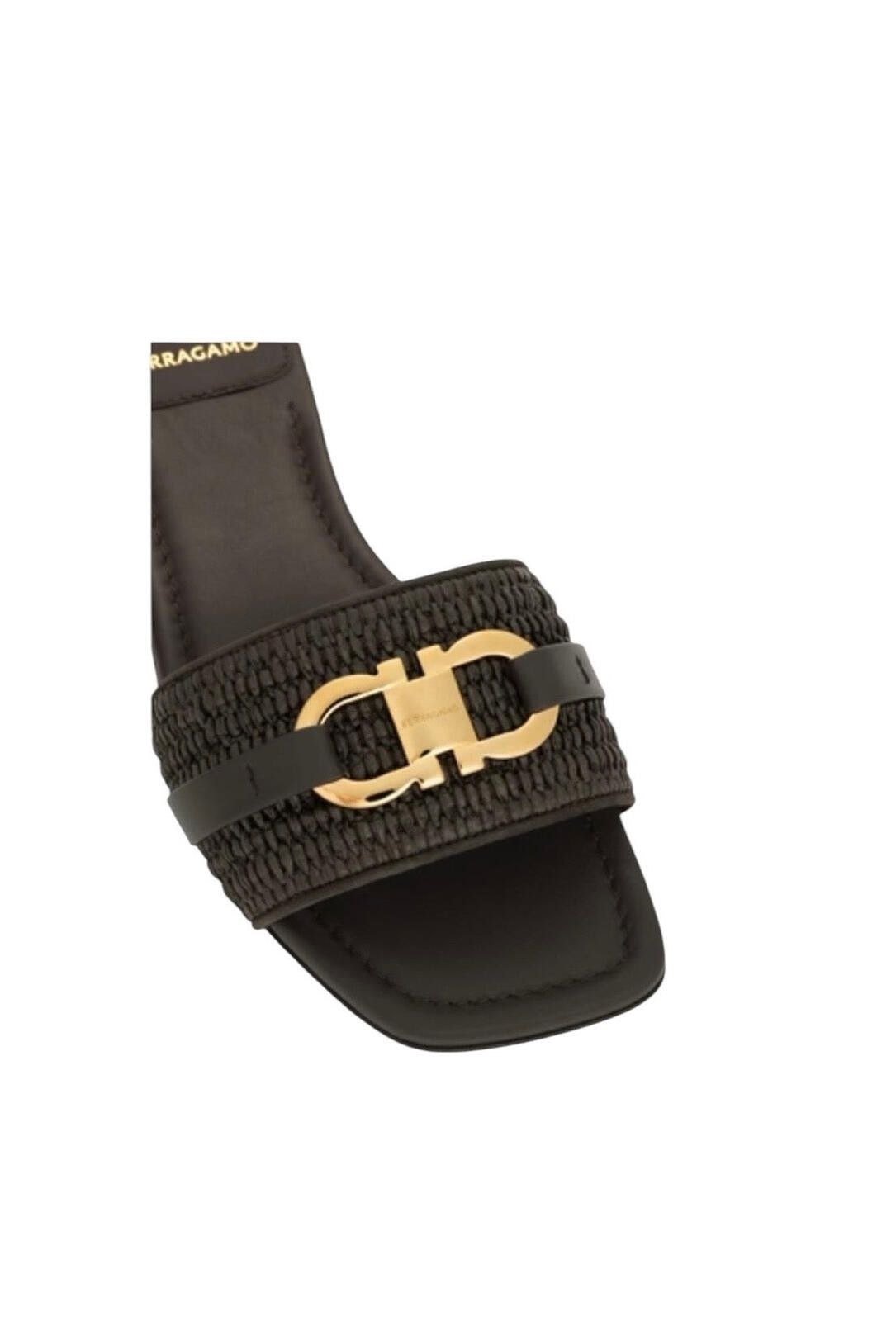 Salvatore Ferragamo Ferragamo Gancini Ornament Slide Size ONE SIZE - 4 Thumbnail