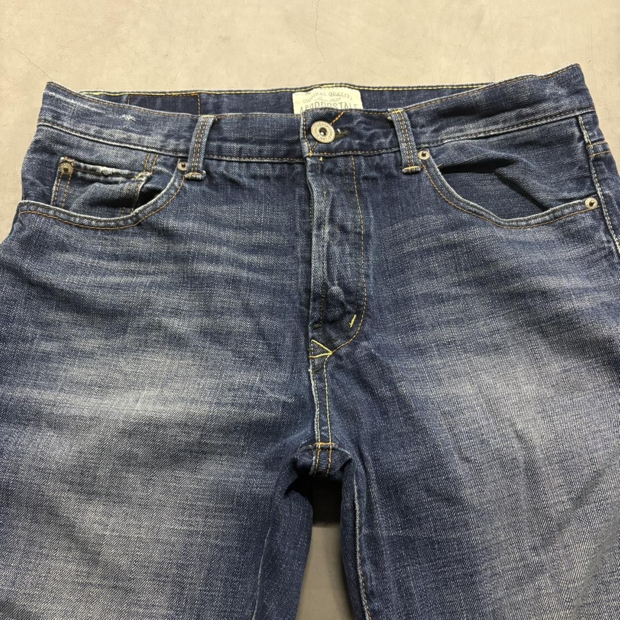 Aeropostale Crazy Vintage Y2K/2000s Baggy Aeropostale Streetwear Skater Levis Dark Wash Denim Jeans! Size US 34 / EU 50 - 4 Thumbnail