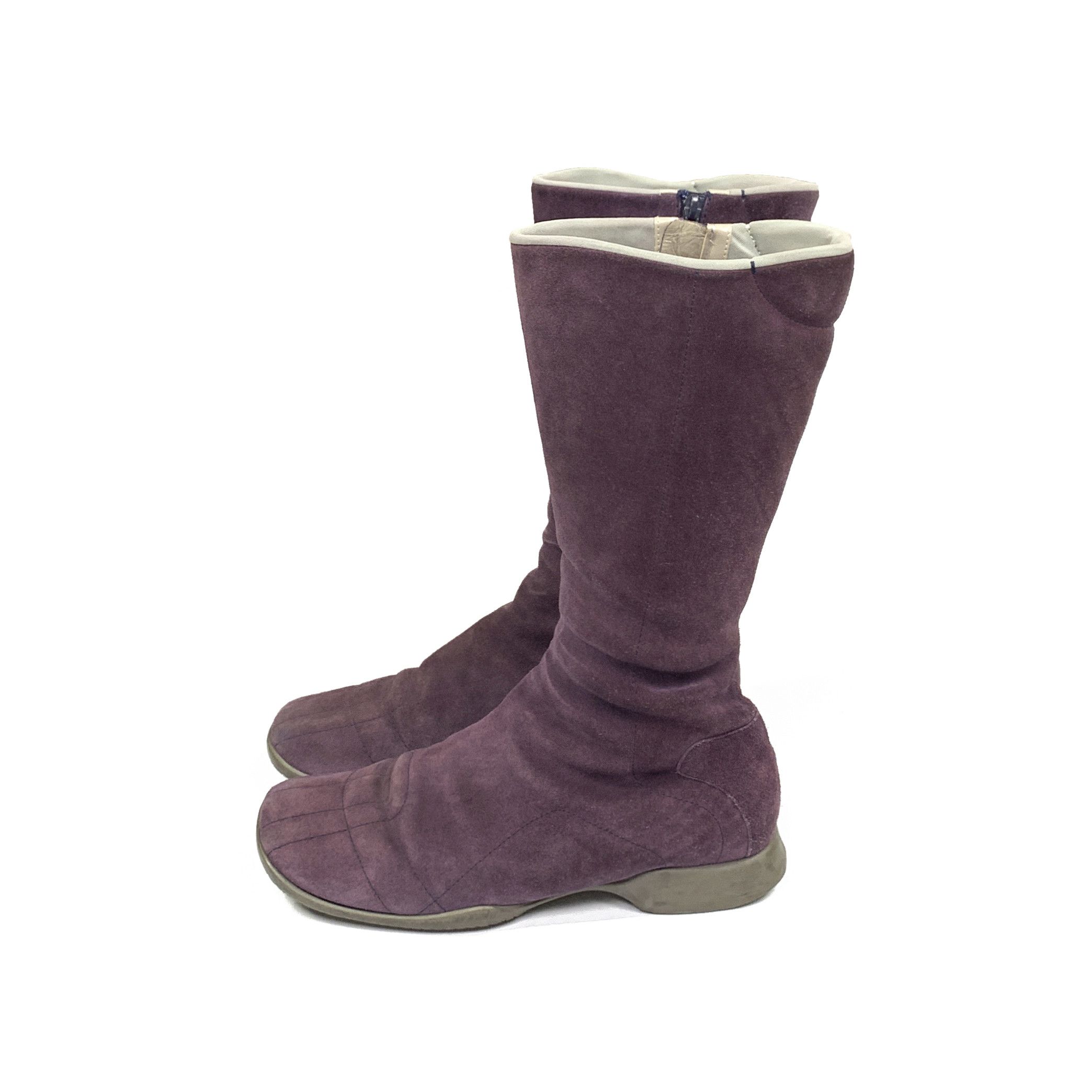 Prada 00s Moto Boots Size US 7 / IT 37 - 2 Thumbnail