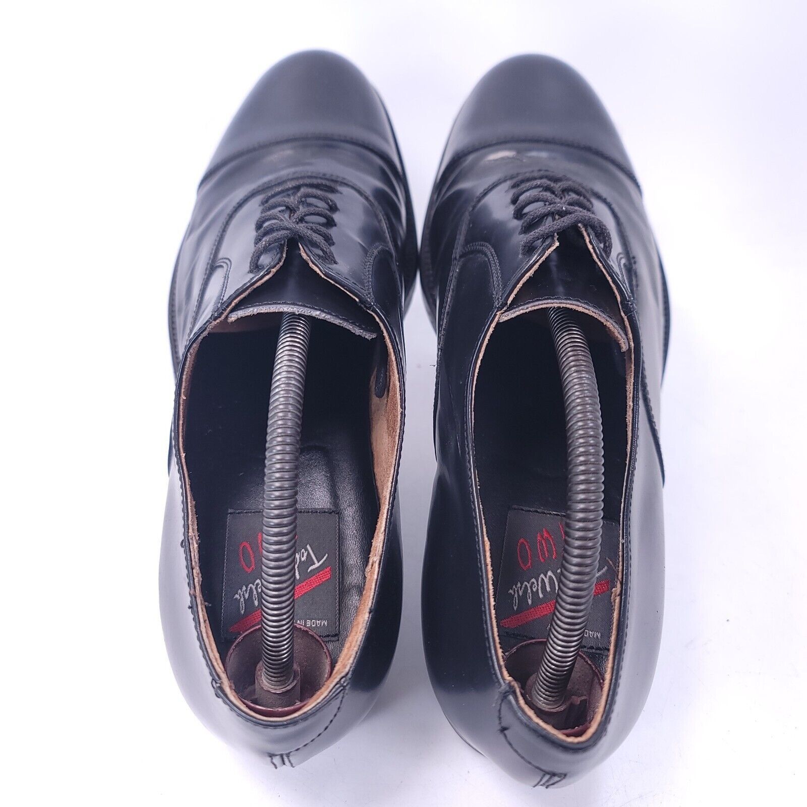 Other Todd Welsh Two Lace Up Leather Oxford Shoe Men Size 10 Black Size US 10 / EU 43 - 4 Thumbnail