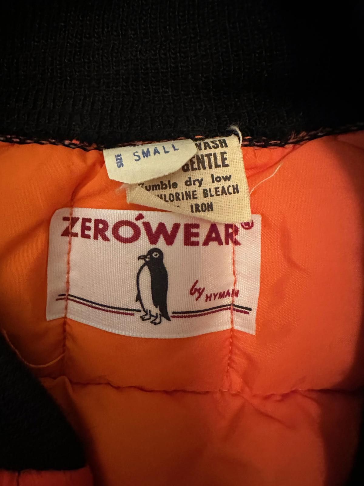Other Vintage ZeroWear Quilted Blaze Orange Vest USA Small Size US S / EU 44-46 / 1 - 4 Thumbnail