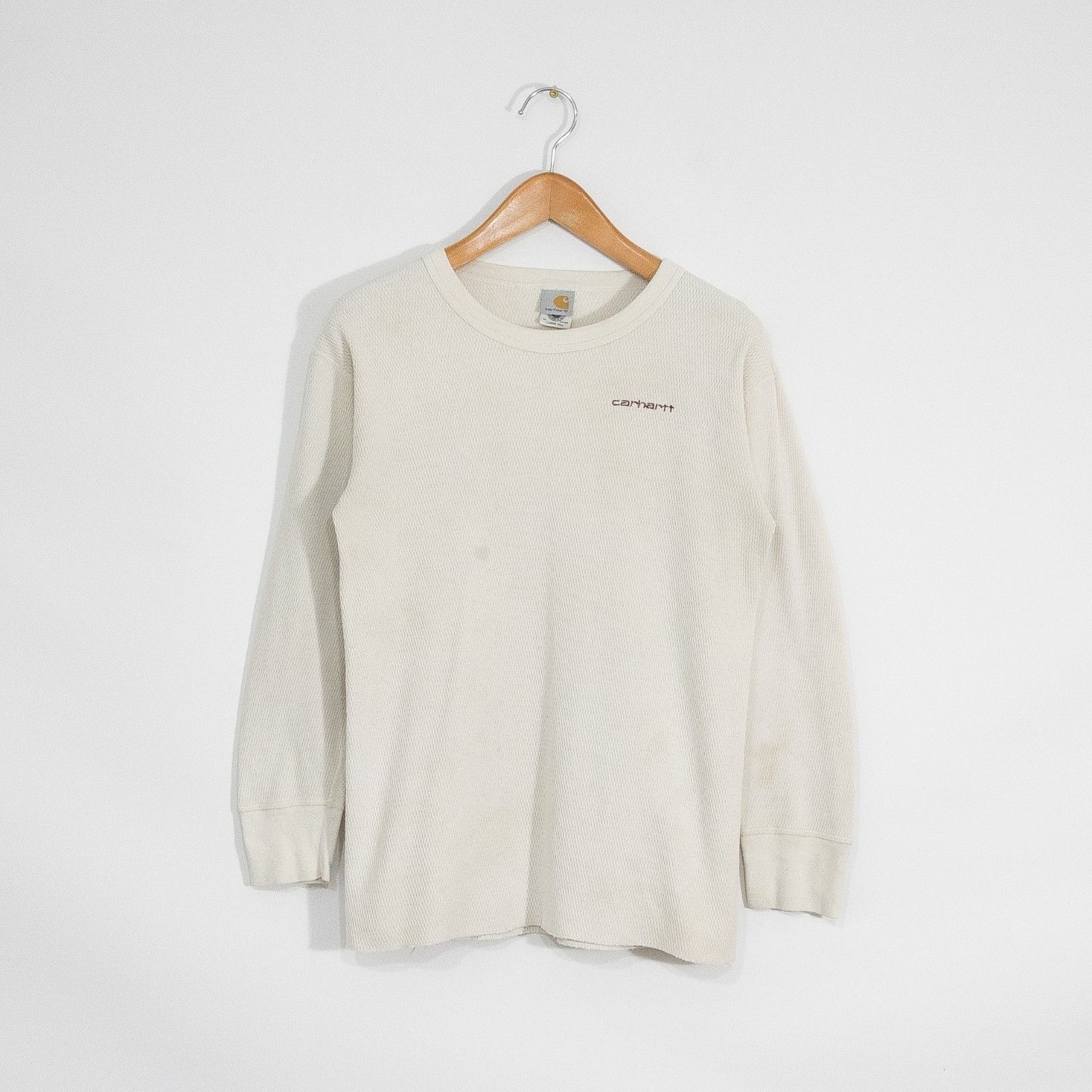 Carhartt Vintage 90s Carhartt Thermal T Shirt Large Tall - Distressed Size US M / EU 48-50 / 2 - 1 Thumbnail