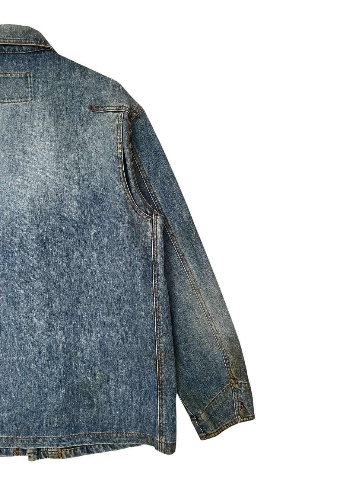Marithe + Francois Girbaud Vintage Brand Marithe Francois Girbaud Denim Jacket 1990s Size US L / EU 52-54 / 3 - 8 Thumbnail