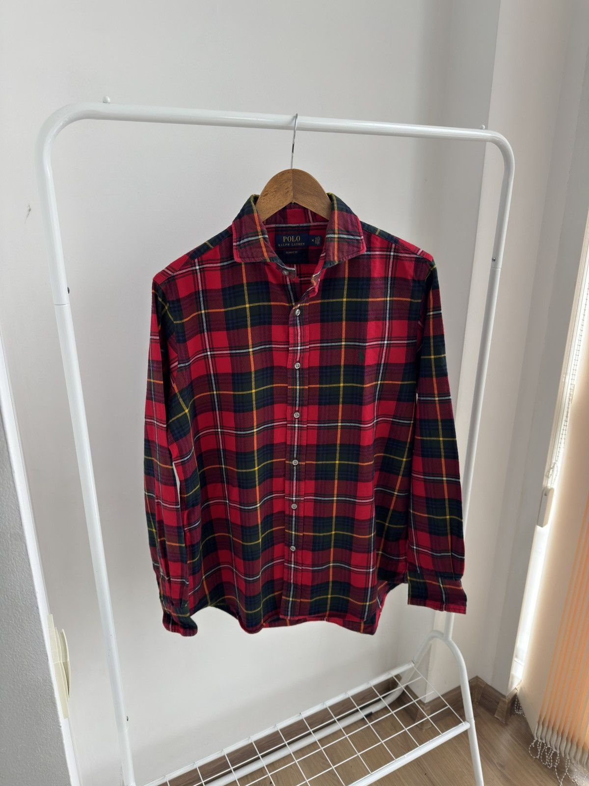 Polo Ralph Lauren Polo Ralph Lauren Plaid Checked Button Up Luxury Shirt Men Size US M / EU 48-50 / 2 - 18 Thumbnail