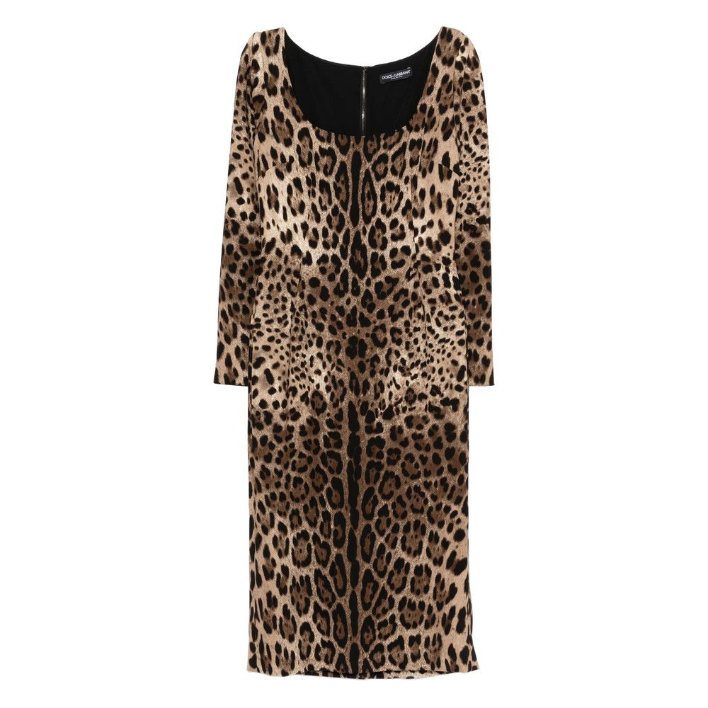 Dolce & Gabbana Dolce & Gabbana BROWN Dresses - Cocktail & Party Dresses Size M / US 6-8 / IT 42-44 - 1 Thumbnail