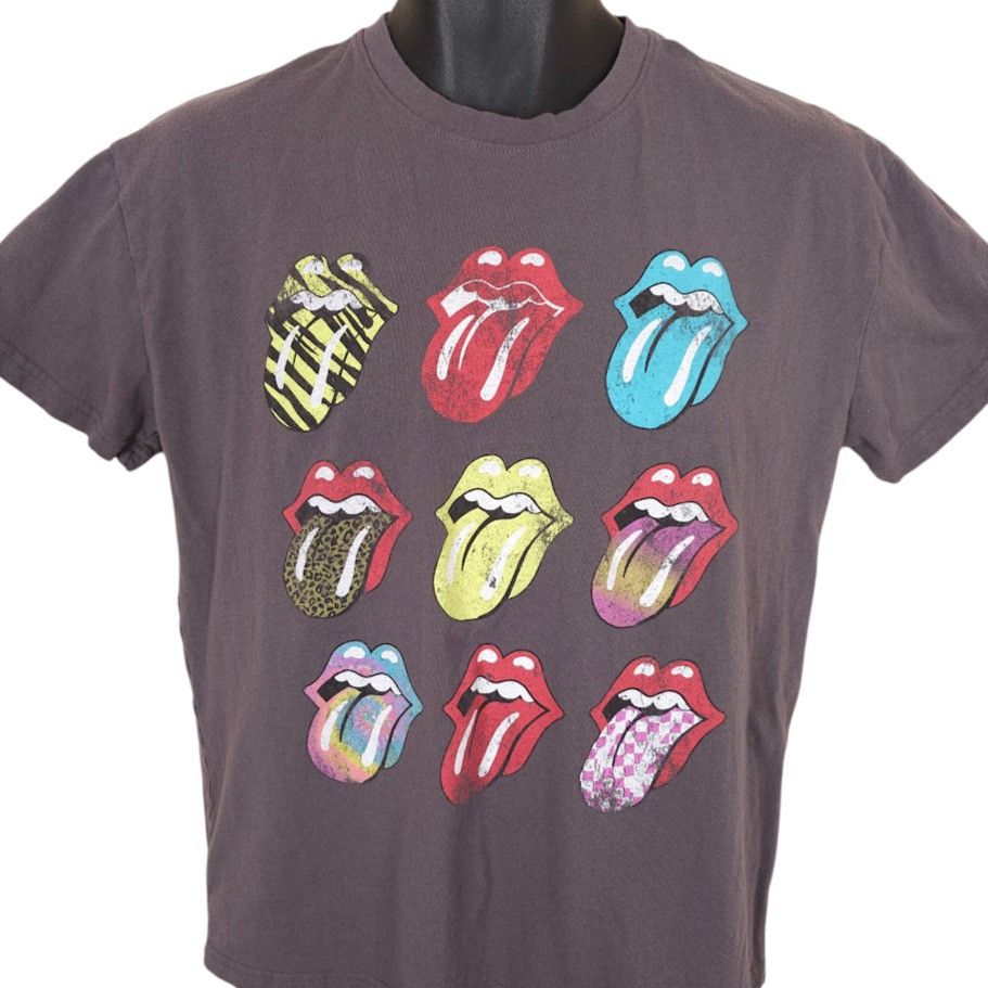 The Rolling Stones The Rolling Stones T Shirt Womens Size Medium Gray Retro Size M / US 6-8 / IT 42-44 - 1 Thumbnail