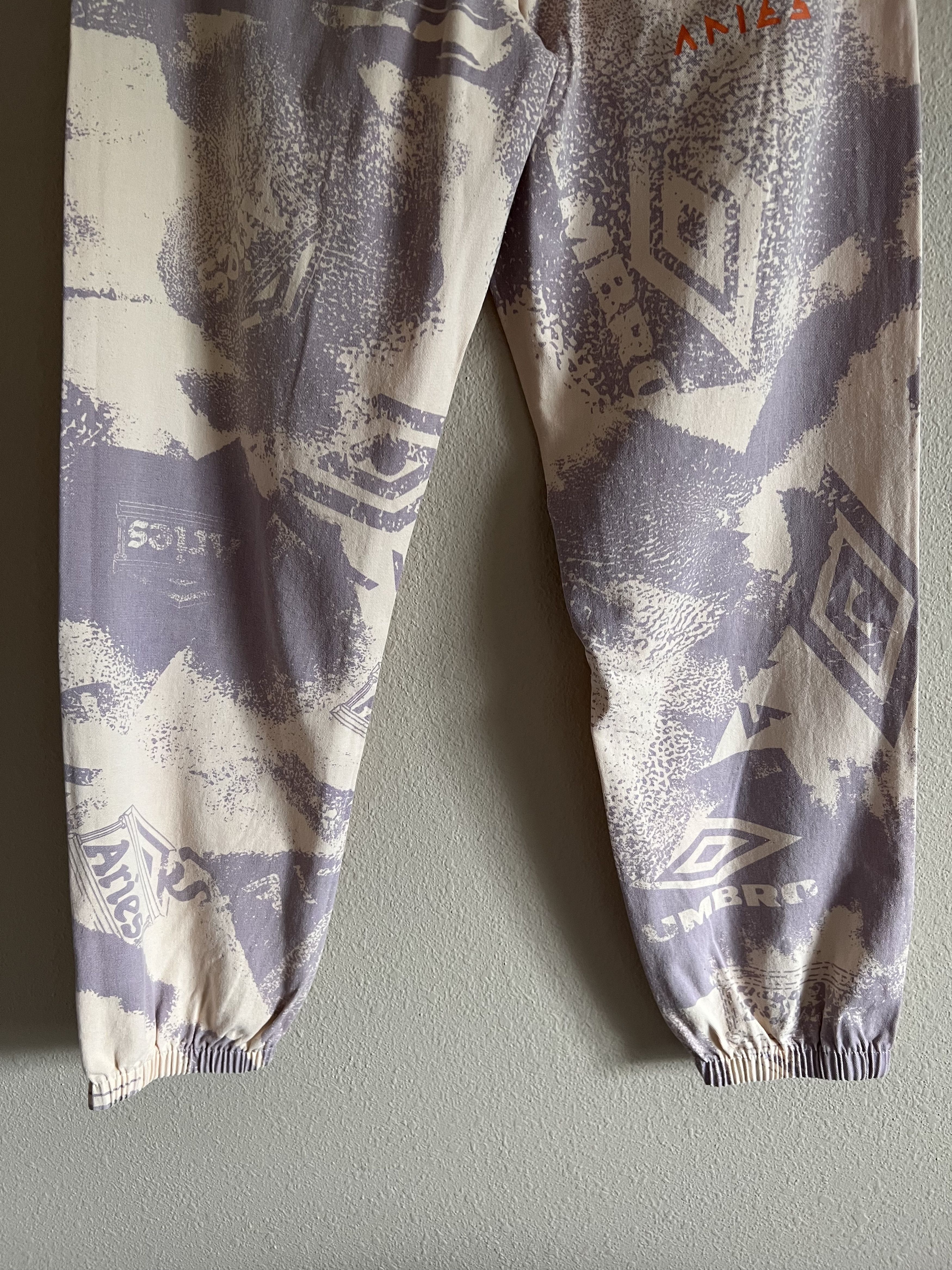 Aries Aries Umbro Pro 64 Cotton Drill Pants in Cream Size US 32 / EU 48 - 6 Thumbnail
