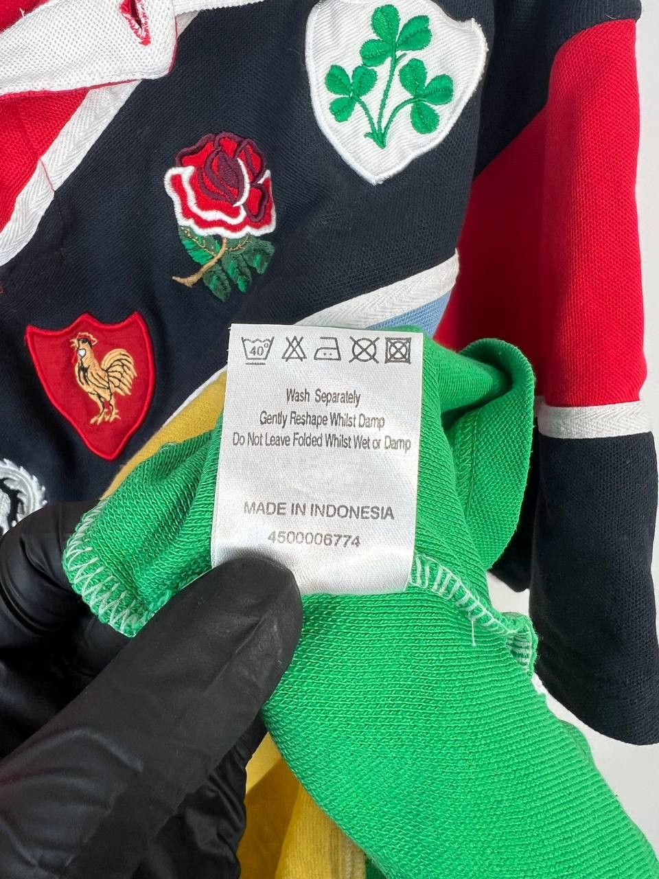 Vintage Vintage Cotton Traders 6 Nations Rugby Shirt Size 2XL Size US XXL / EU 58 / 5 - 4 Thumbnail