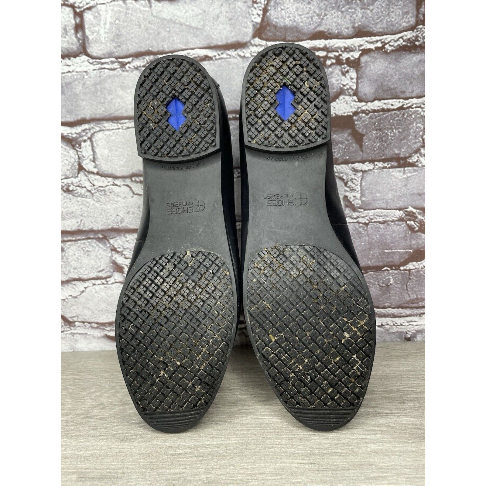 Other Shoes For Crews 55315 Reese Black Leather Work Slip Flats Wo Size US 11 / IT 41 - 17 Thumbnail