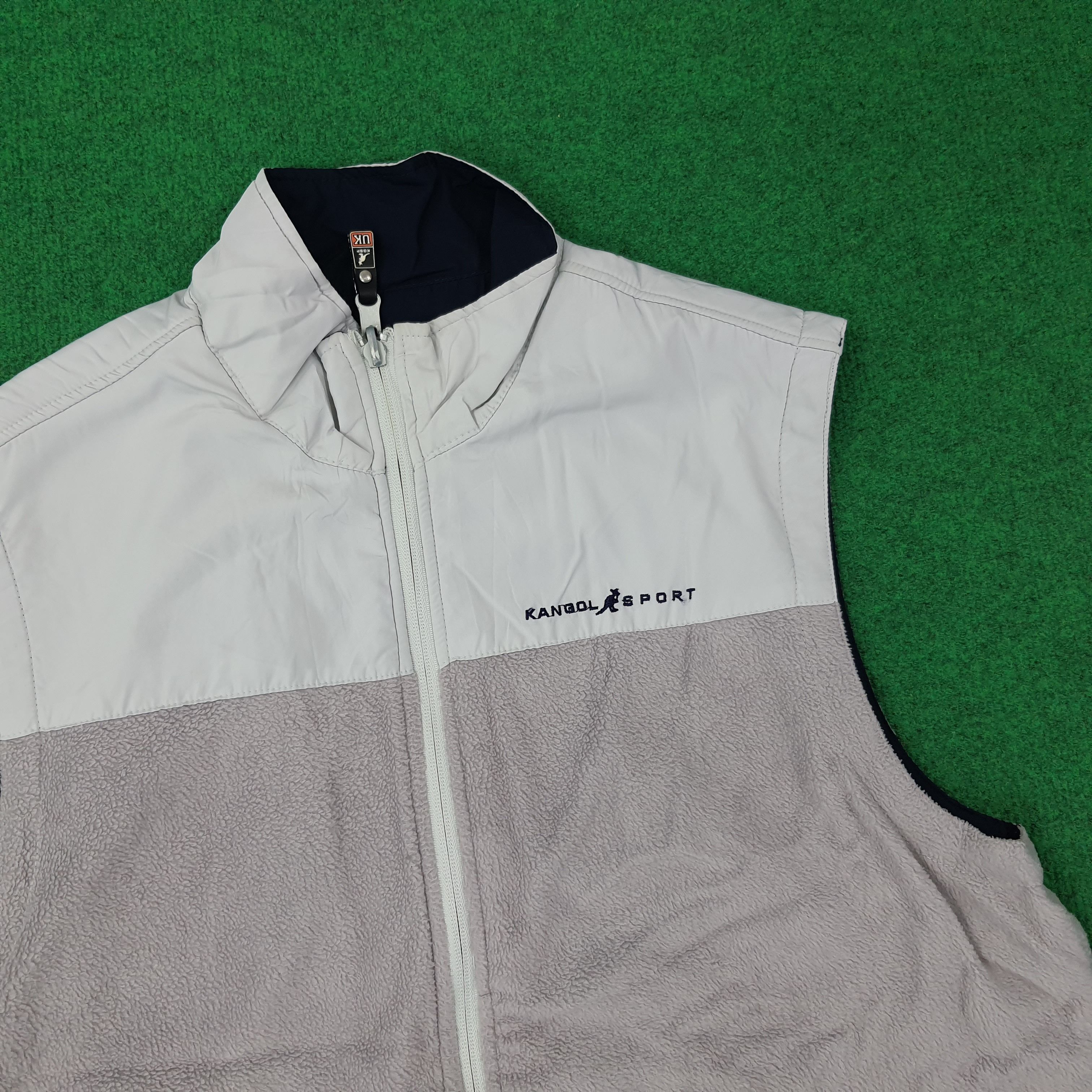 Kangol Vintage KGSP Kangol Sports Reversible Fleece Vests C267N9 Size US M / EU 48-50 / 2 - 4 Thumbnail