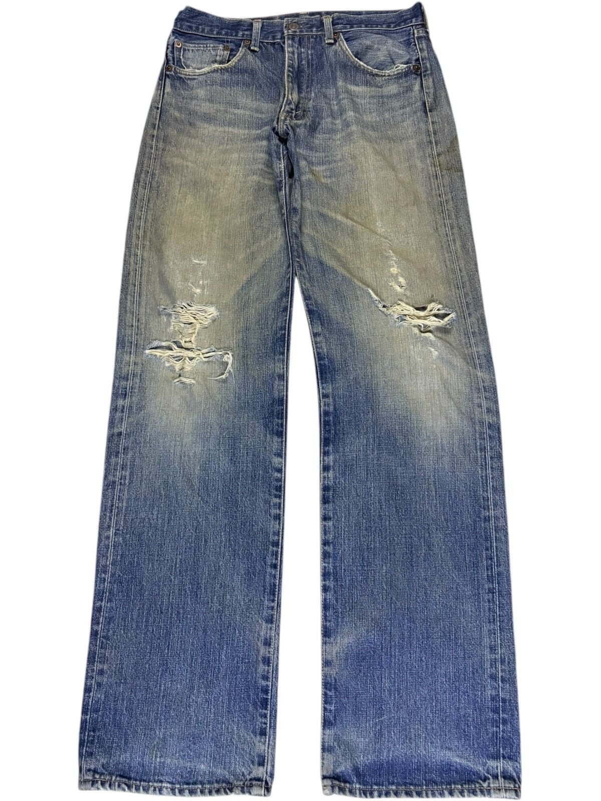 Vintage 90s Levis 510 Mud Wash Distressed Baggy Jeans