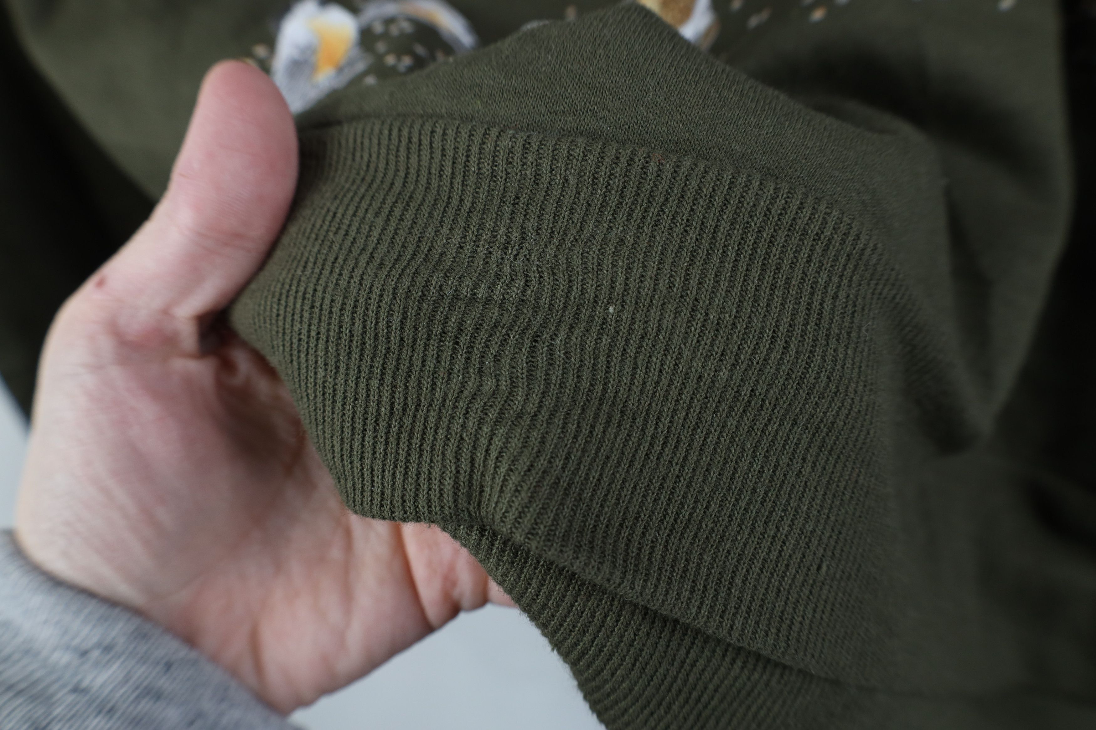 Vintage Vintage 90s Streetwear Nature Birds Layered Sweatshirt Green Size L / US 10 / IT 46 - 10 Thumbnail