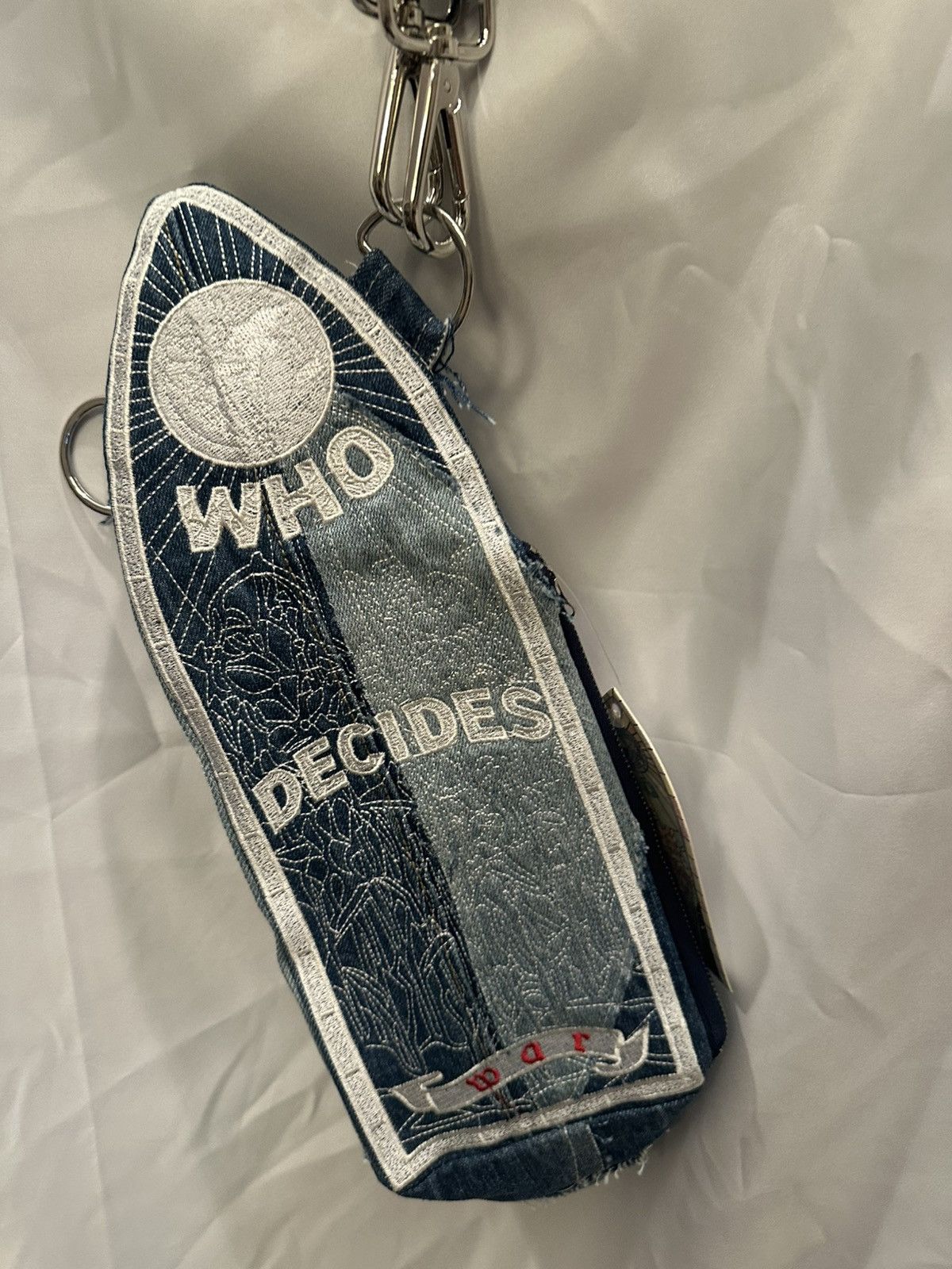 Who Decides War Who Decides War Denim Bag Size ONE SIZE - 6 Thumbnail