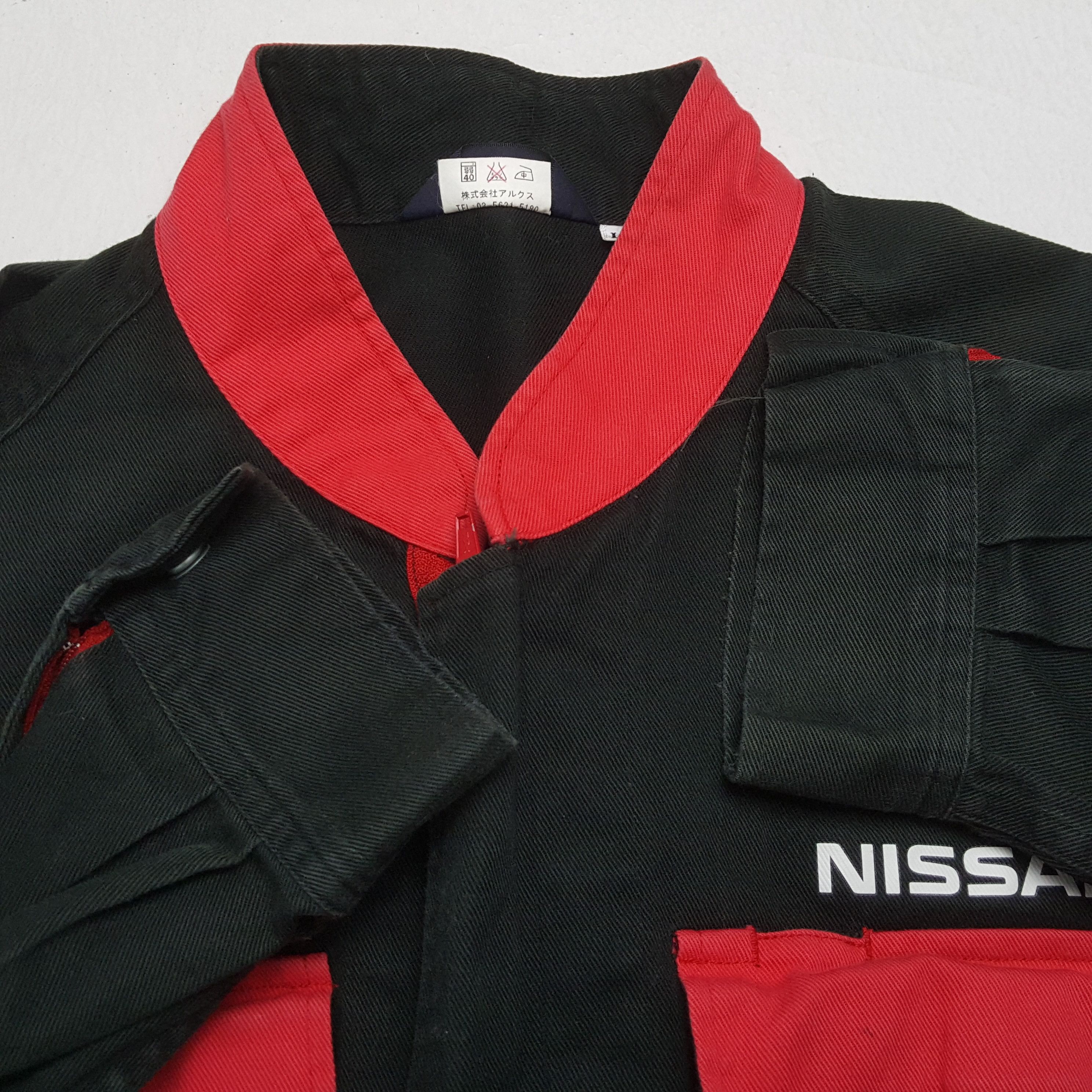 Vintage NISMO NISSAN RACING TEAM Workwear Custom Coverall Jacket Size US M / EU 48-50 / 2 - 13 Thumbnail