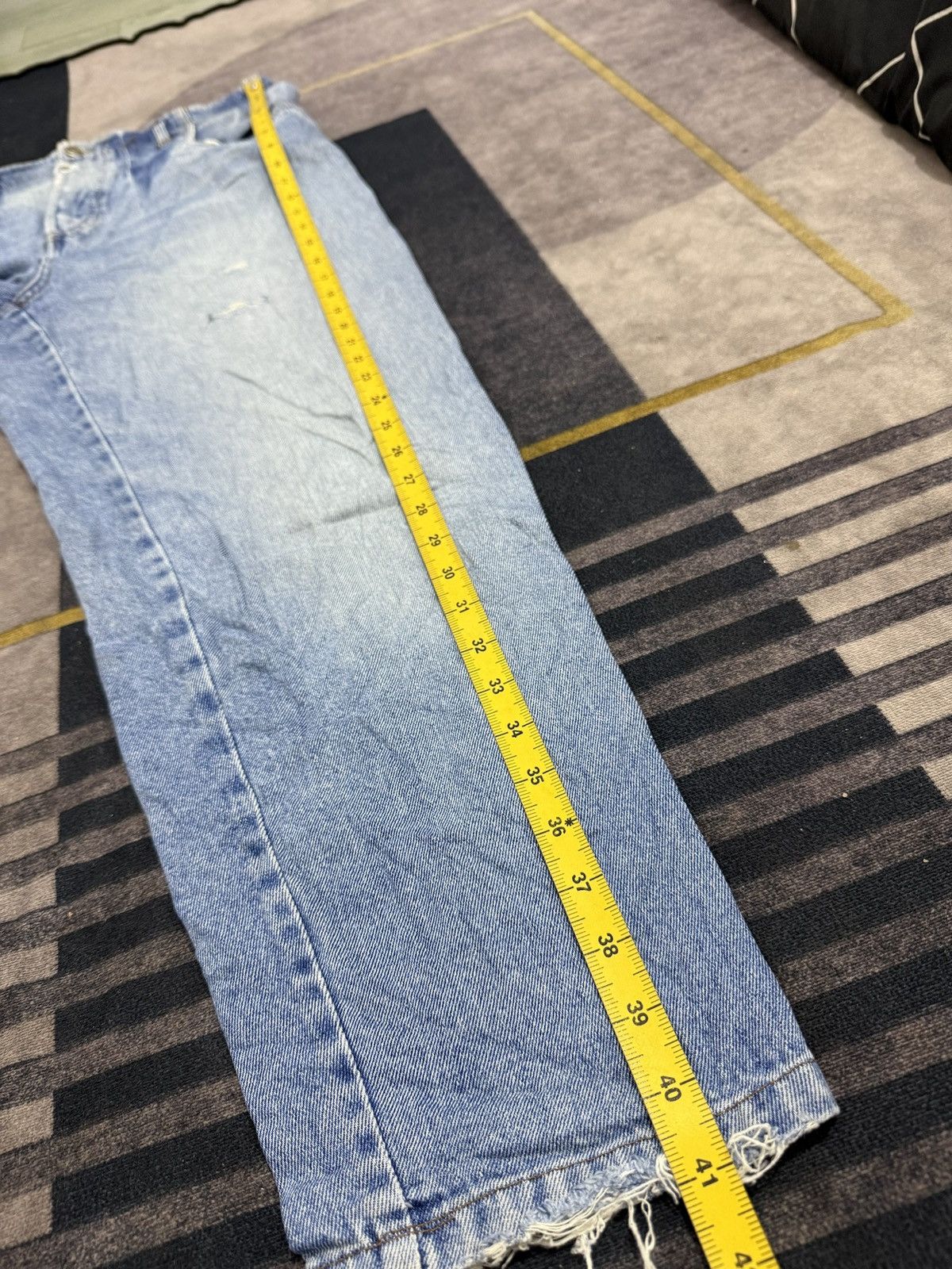 Hysteric Glamour ORIGINAL BOOT CUT DENIM PANTS Size US 36 / EU 52 - 15 Thumbnail