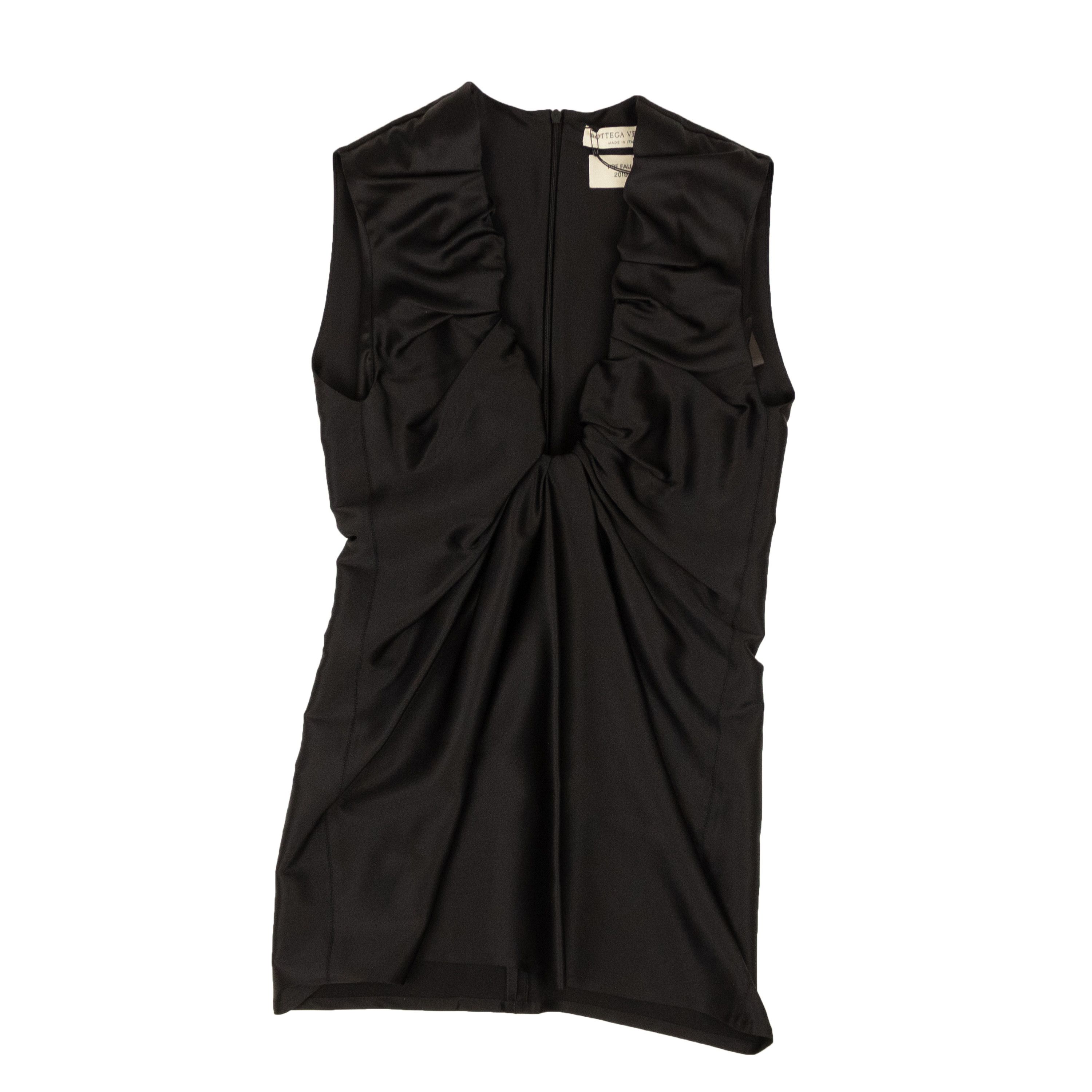 image of Bottega Veneta Satin Ruched Top Size 44, Women's
