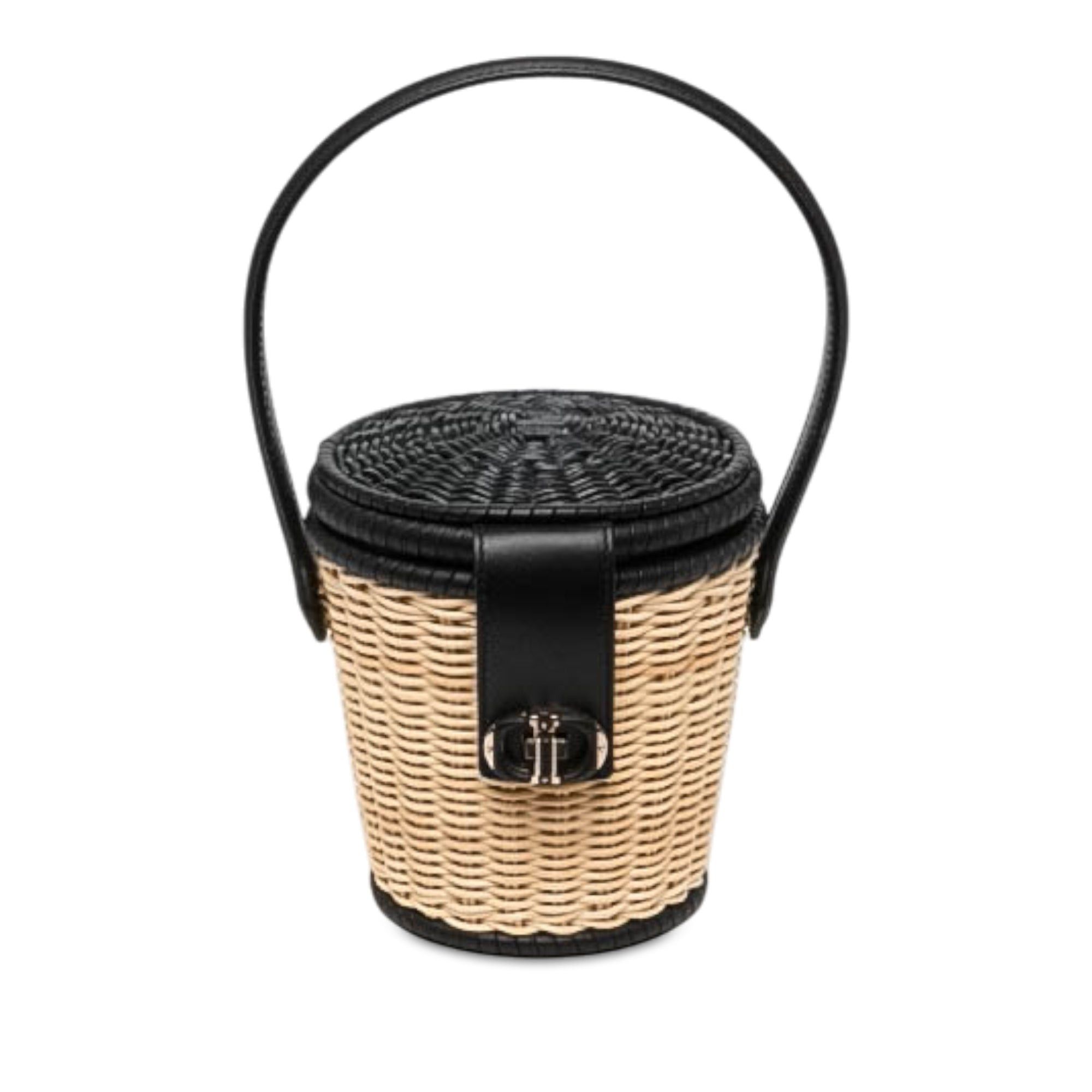 Dior Wicker CD Bucket Bag Size ONE SIZE - 1 Thumbnail