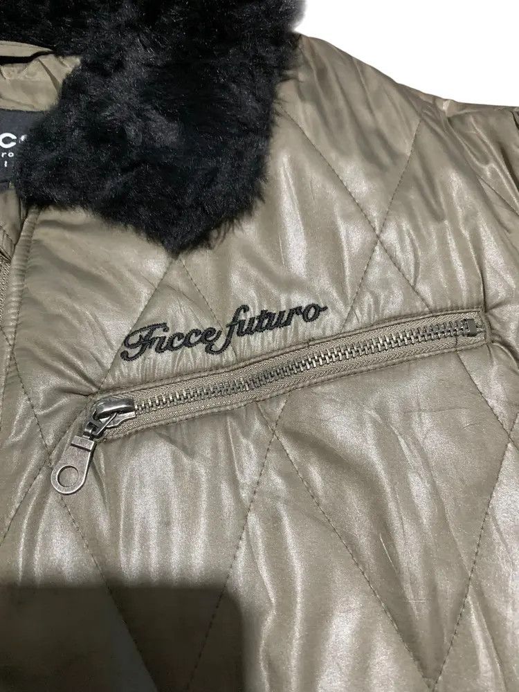 Yoshiyuki Konishi Ficee futuro Yoshiyuki konishi quilted puffer fur jacket Size US L / EU 52-54 / 3 - 7 Thumbnail