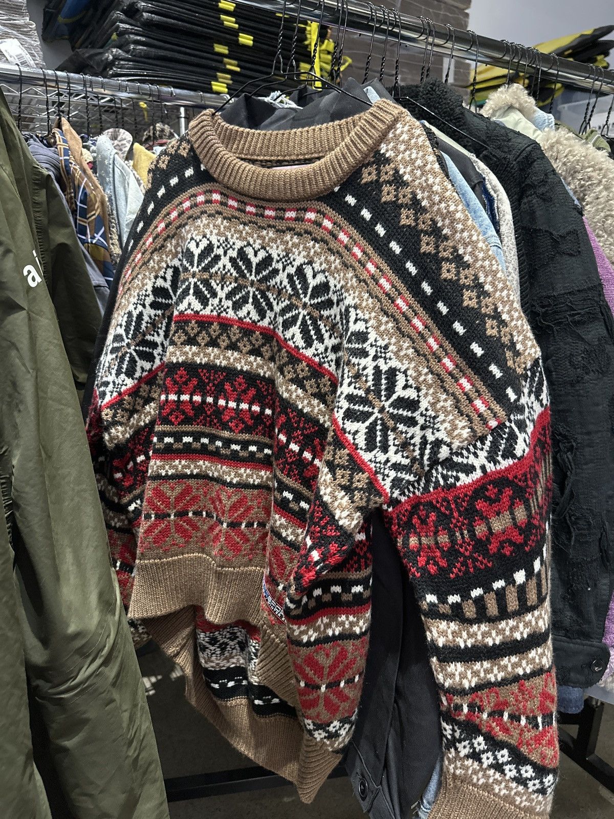 Martine Rose SS19 Martine Rose Bull Knit Jumper Sweater