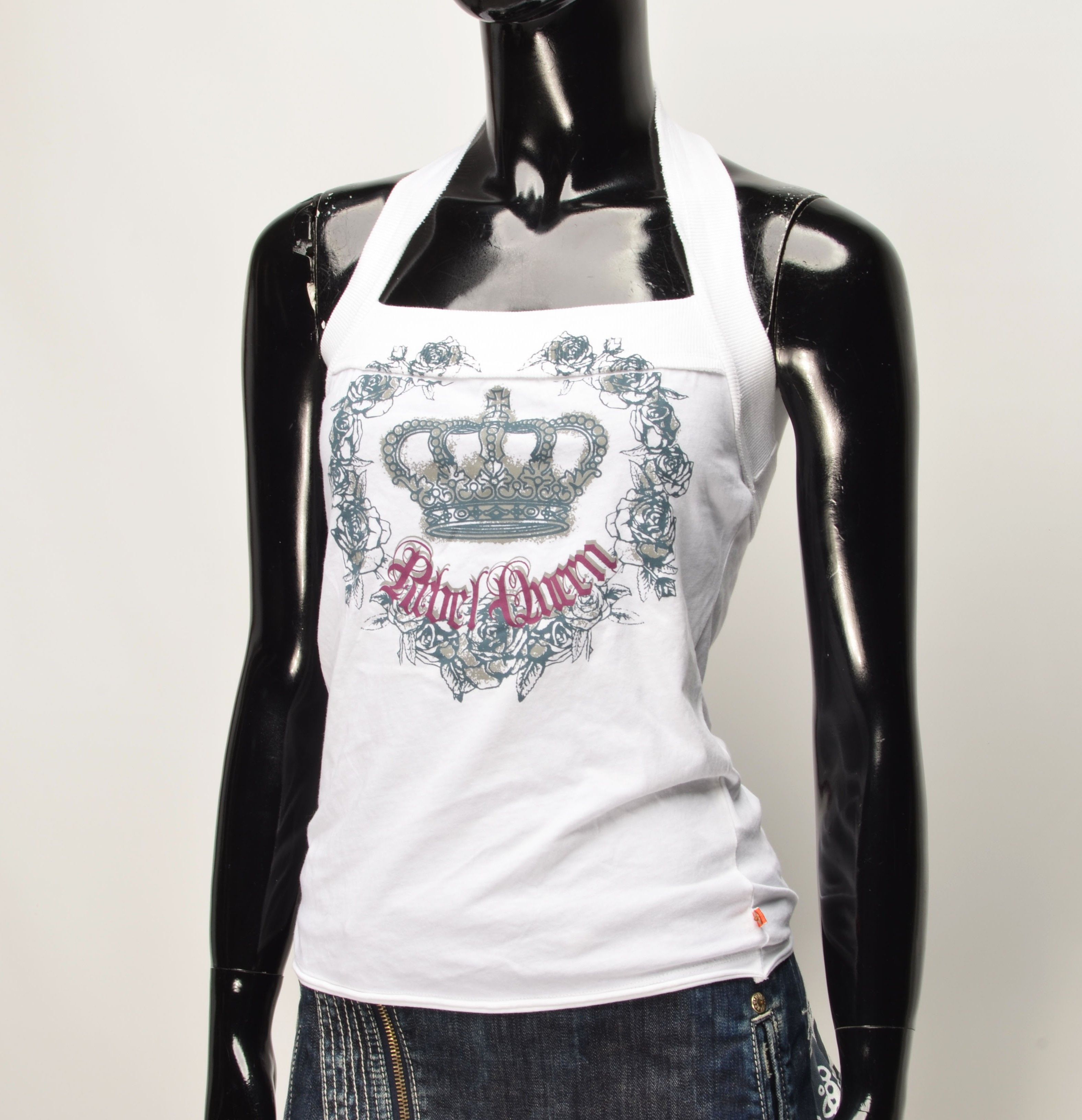 Hugo Boss Vintage Hugo Boss Y2K Rebel Queen Coquette Halter Top Size S / US 4 / IT 40 - 2 Thumbnail