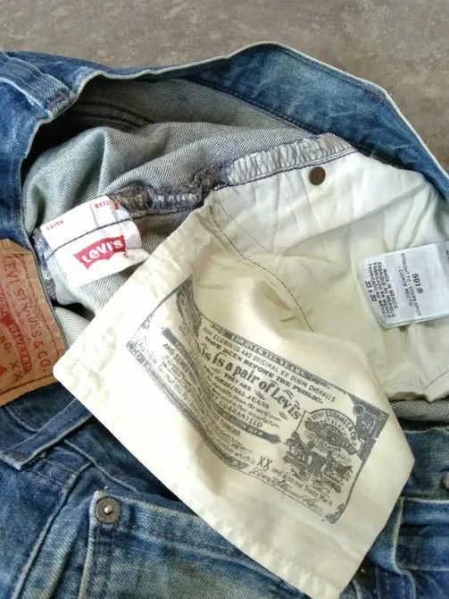 Levi's Vintage Levi's 501 Rusty Wash Distressed Jeans 34x30 Size US 34 / EU 50 - 8 Thumbnail