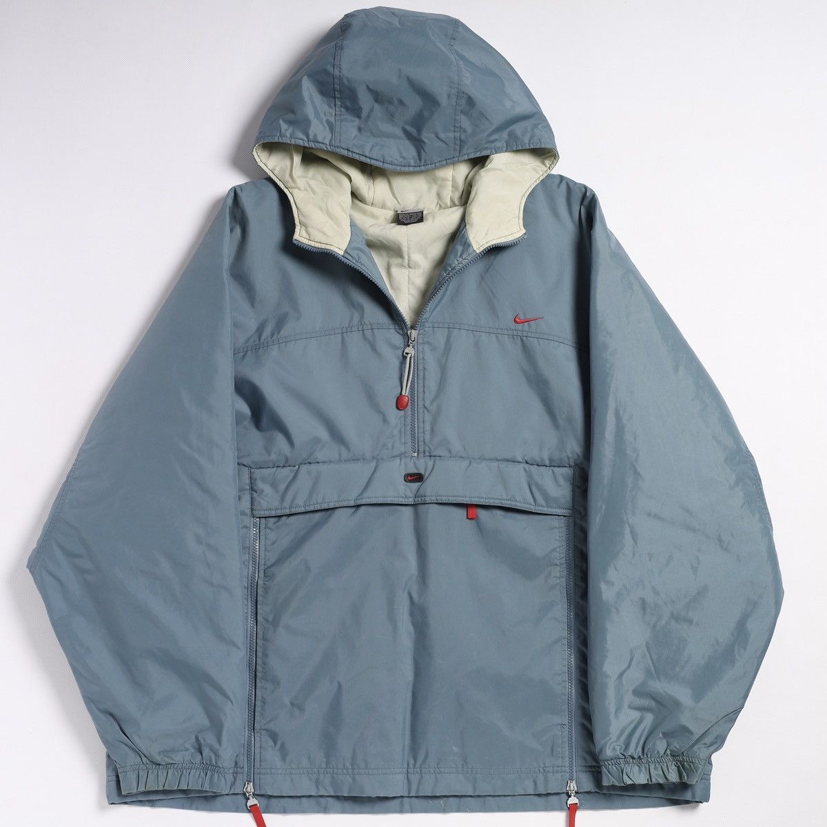 Nike Vintage Nike Anorak 90s Windbreaker Jacket TN Size US XL / EU 56 / 4 - 1 Thumbnail
