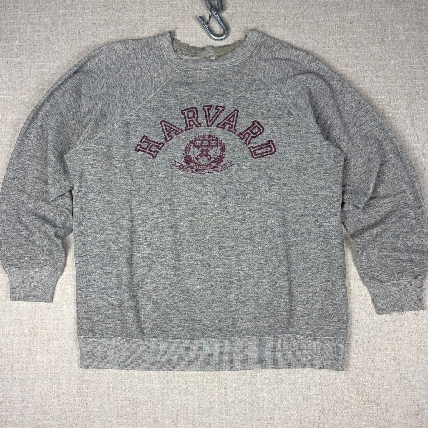 Champion Vintage Champion Harvard Univ. Distressed XL 80s Sweatshirt Size US XL / EU 56 / 4 - 1 Thumbnail