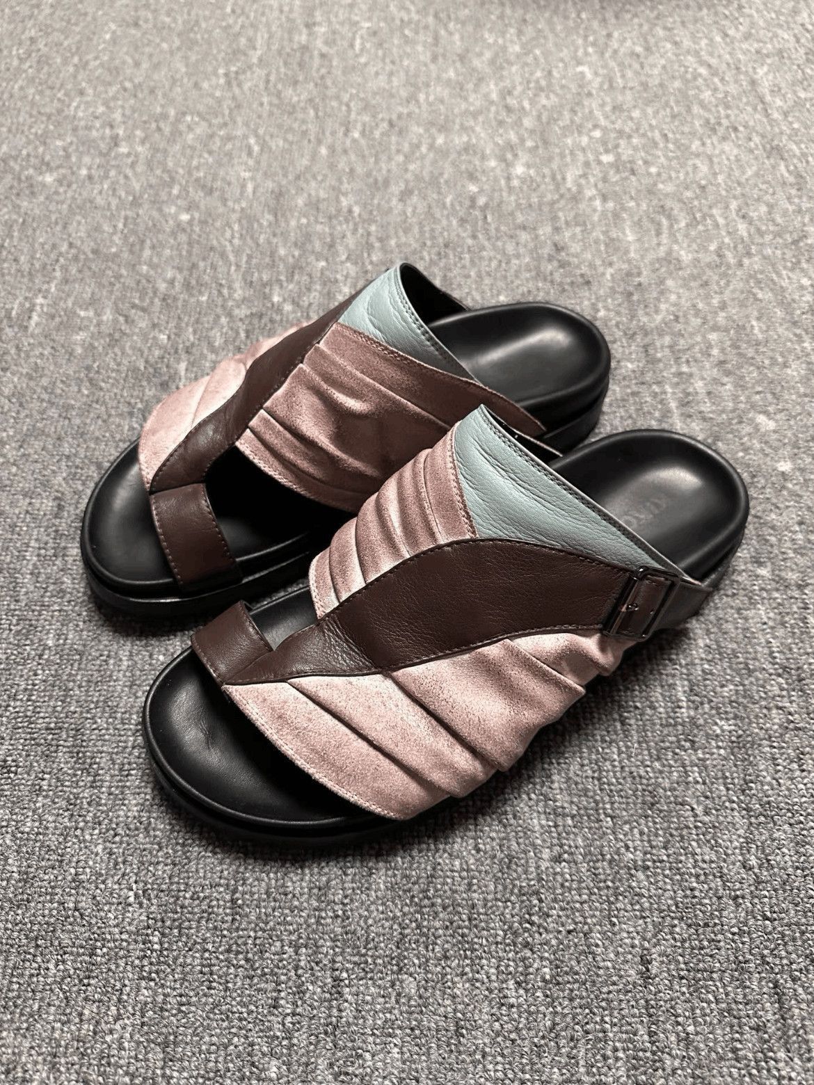 Kiko Kostadinov Sz 42 Kiko Kostadinao 22AW Leather Joint Sandals-2507 Size US 9 / EU 42 - 7 Thumbnail