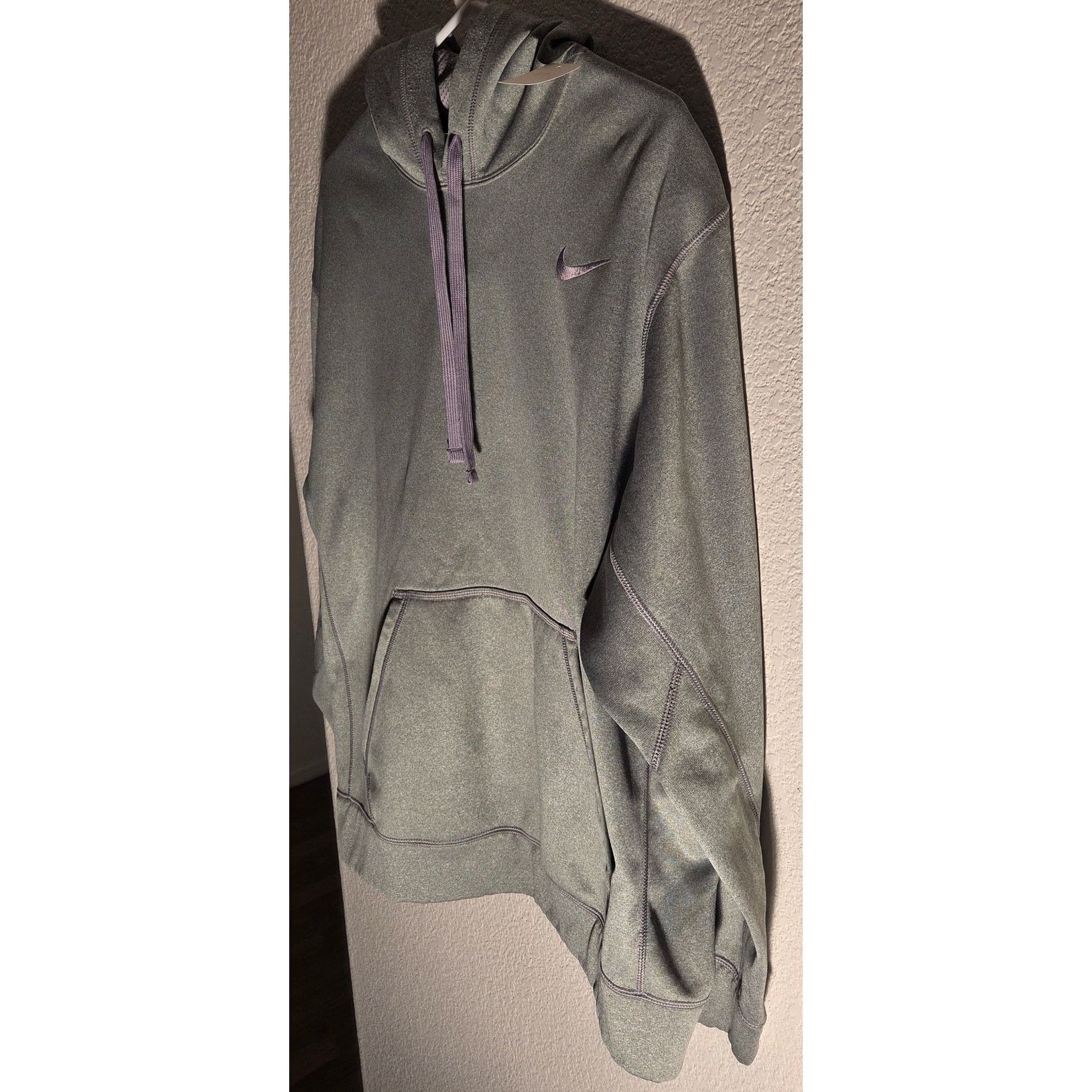 Nike Nike Therma-FIT Pullover Hoodie - Men's XL - Grey Size US XL / EU 56 / 4 - 3 Thumbnail