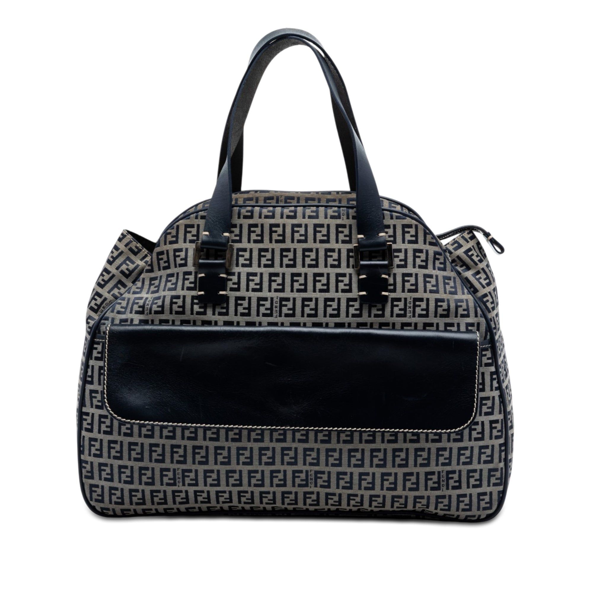 Fendi Zucchino Canvas Handbag Size ONE SIZE - 1 Thumbnail