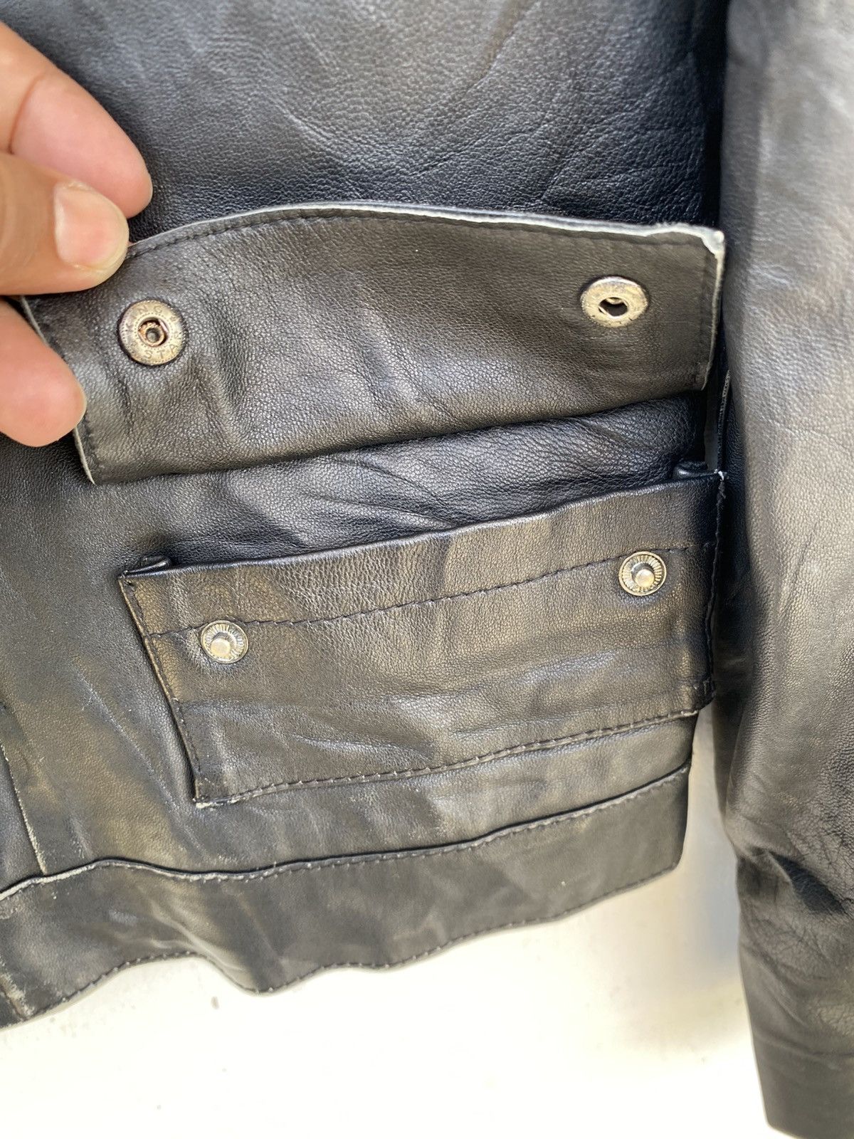 Renoma Renoma Leather Jacket Size S / US 4 / IT 40 - 9 Thumbnail