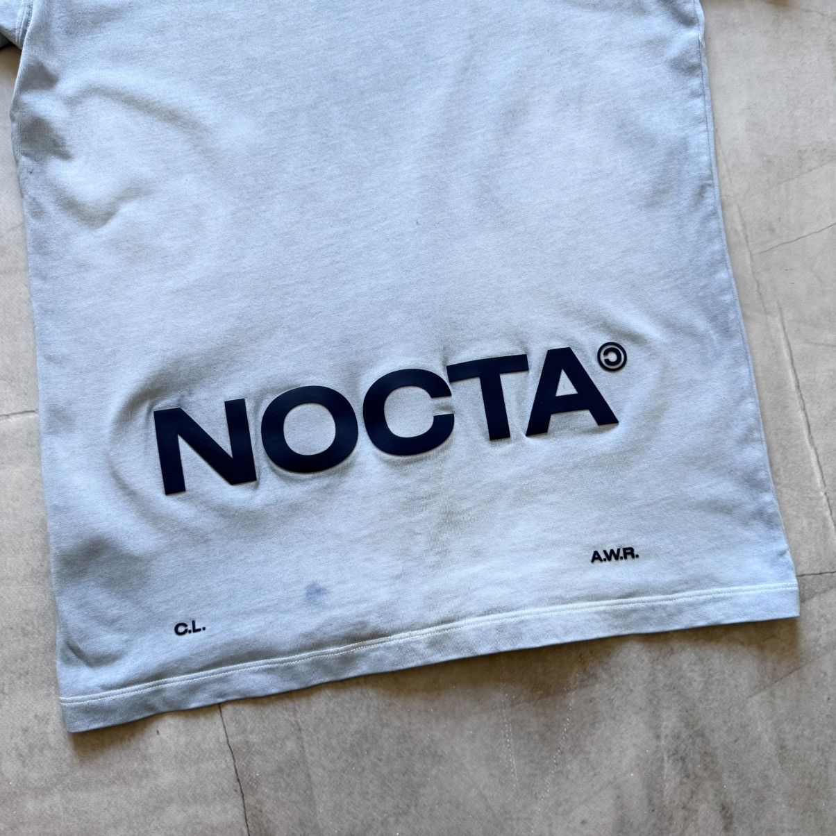 NOCTA × Nike Nike Nocta Drake Painted Big Logo T-Shirt Tee Y2K Size US S / EU 44-46 / 1 - 8 Thumbnail