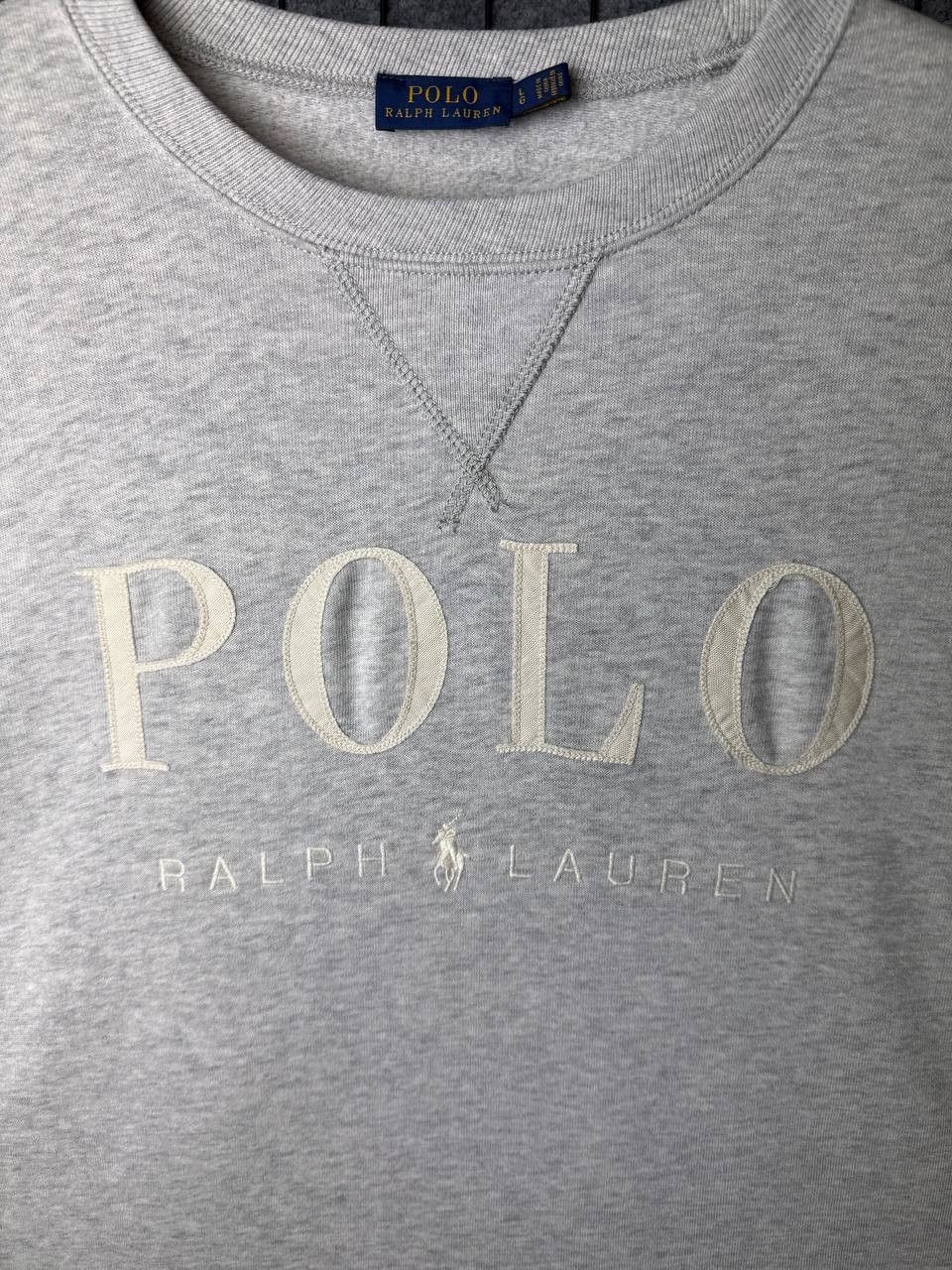 Polo Ralph Lauren Polo Ralph Lauren Sweatshirt Oversized Emboroidered Logo Size L / US 10 / IT 46 - 3 Thumbnail