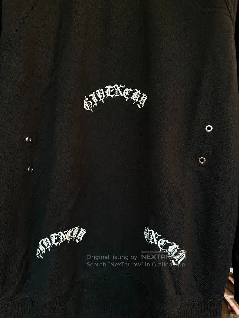Givenchy Givenchy Black Round Neck Fleece Hoodie Size US XXS / EU 40 - 2 Thumbnail