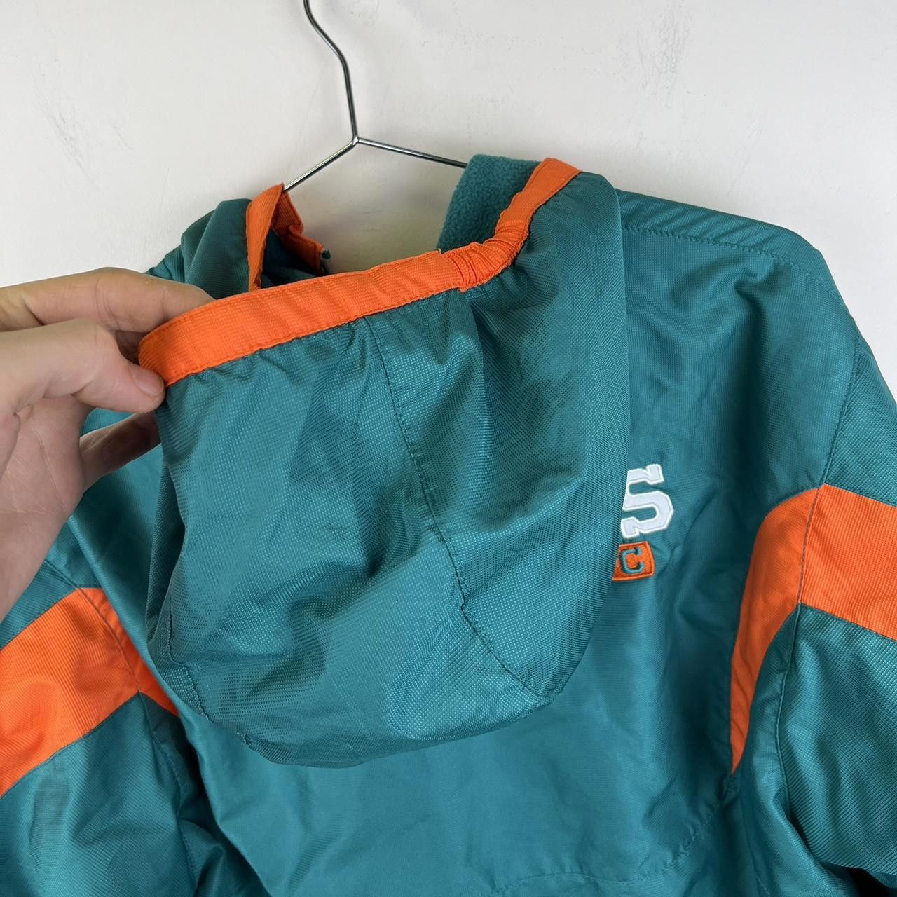 Reebok Reebok Miami Dolphins NFL Jacket Womens Size L Size XL / US 12-14 / IT 48-50 - 4 Thumbnail