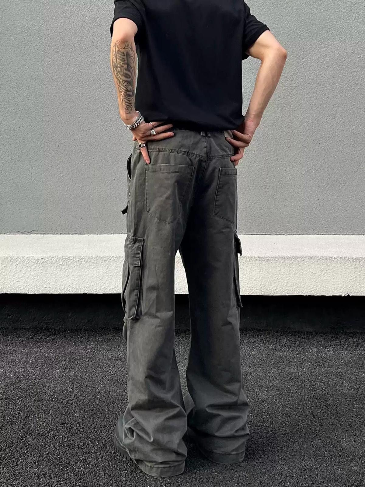Japanese Brand Multi Pocket Cargo Pants Size US 32 / EU 48 - 3 Thumbnail