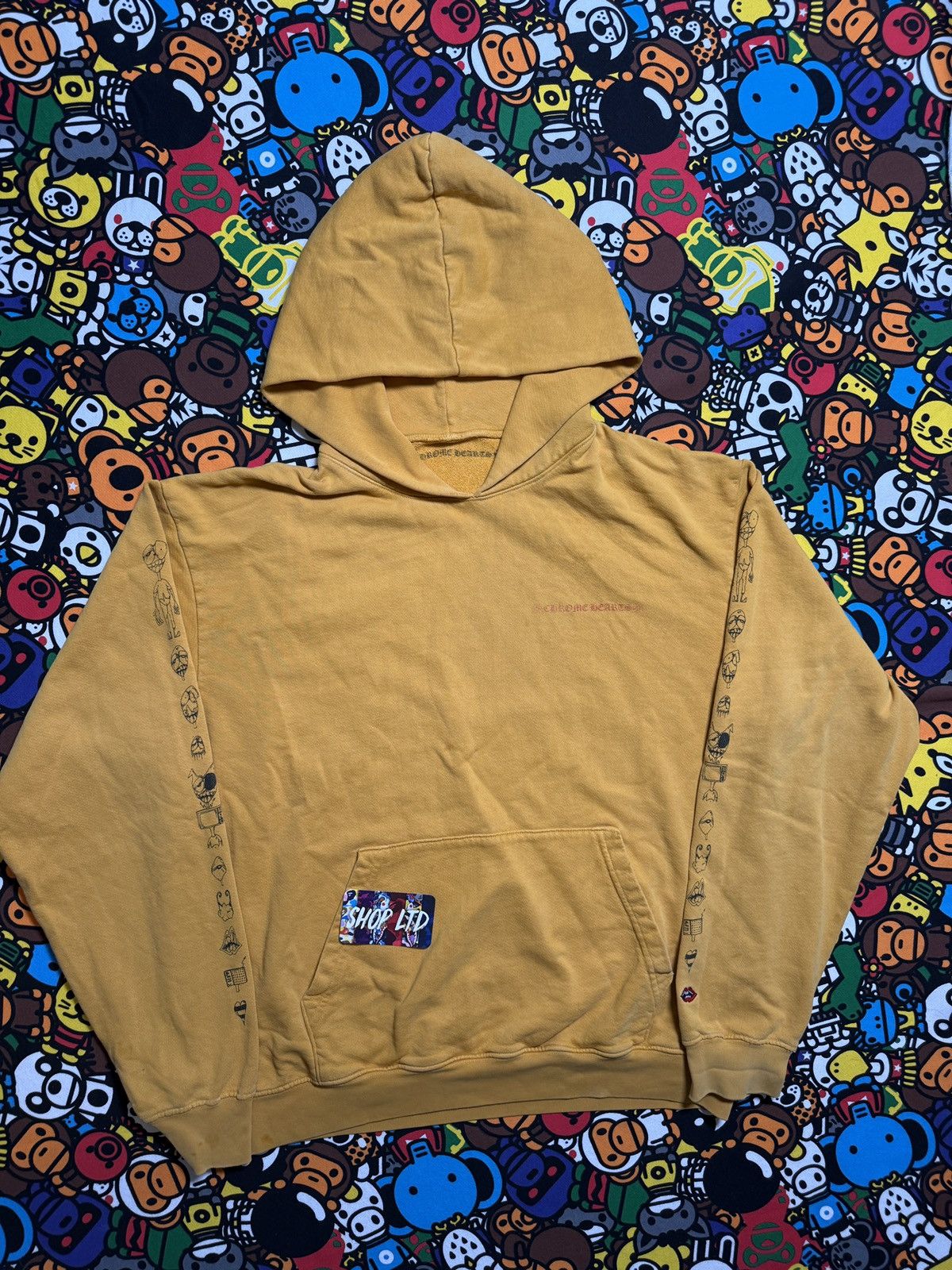 Chrome Hearts Chrome Hearts Mustard Matty Boy Call Me Pullover Hoodie Size US L / EU 52-54 / 3 - 3 Thumbnail