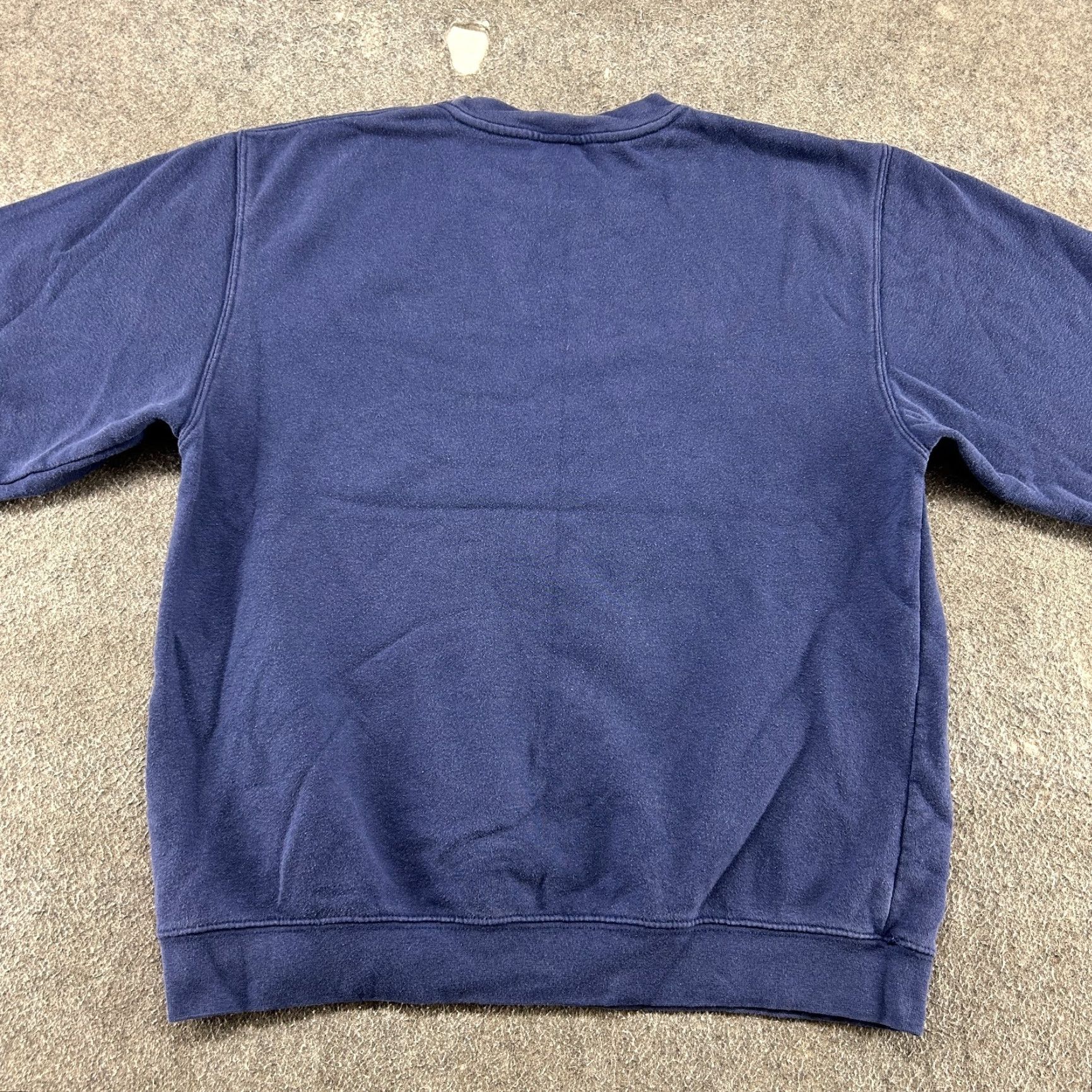 Disney VINTAGE Disney Sweatshirt Mens M Blue Navy Long Sleeve Crew Neck Graphic Print 90s Pullover Sweatshirt Size US M / EU 48-50 / 2 - 5 Thumbnail