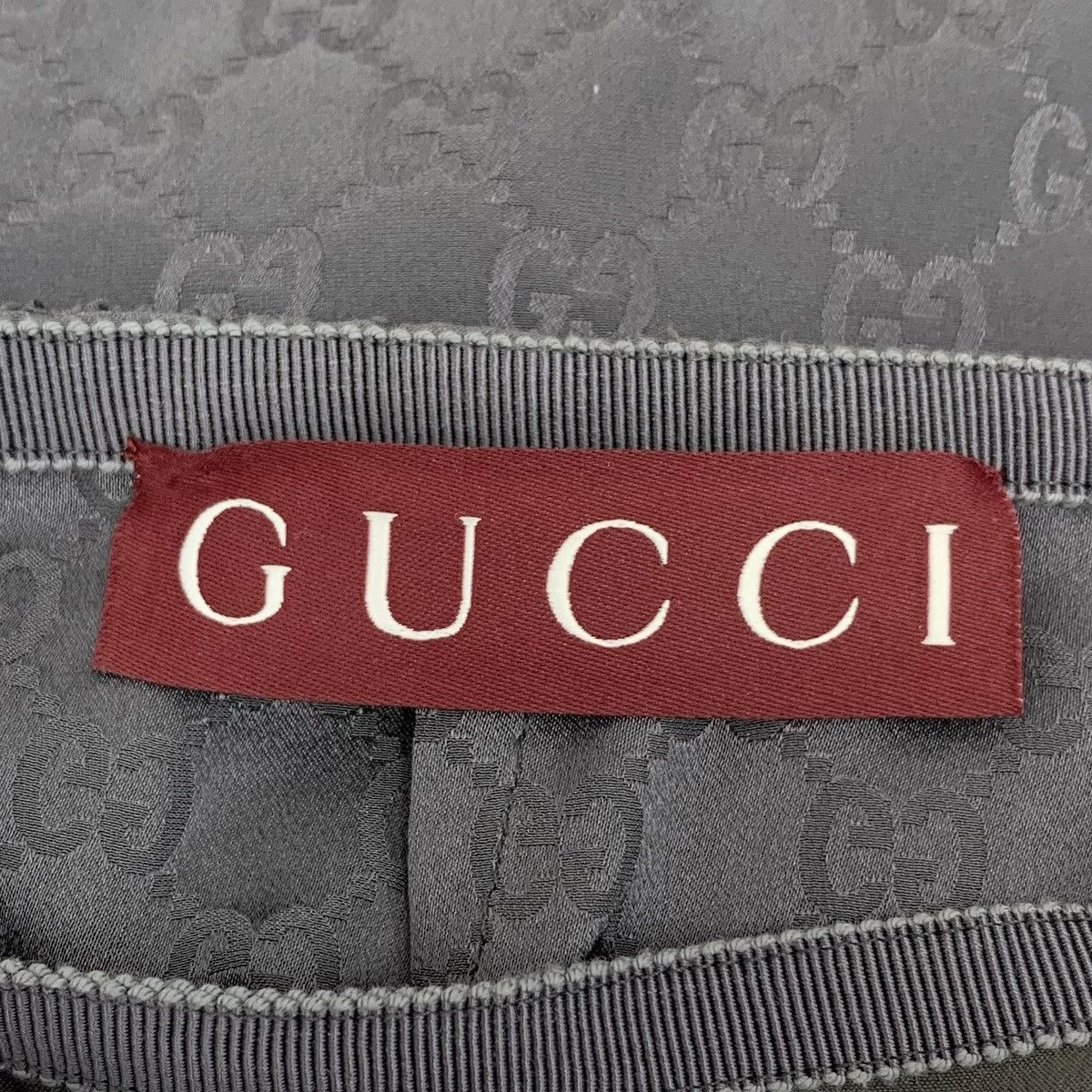 Gucci Gucci All-over Logo Jacquard Back Split Casual Skirt K26WX Size 26" / US 2 / IT 38 - 6 Thumbnail