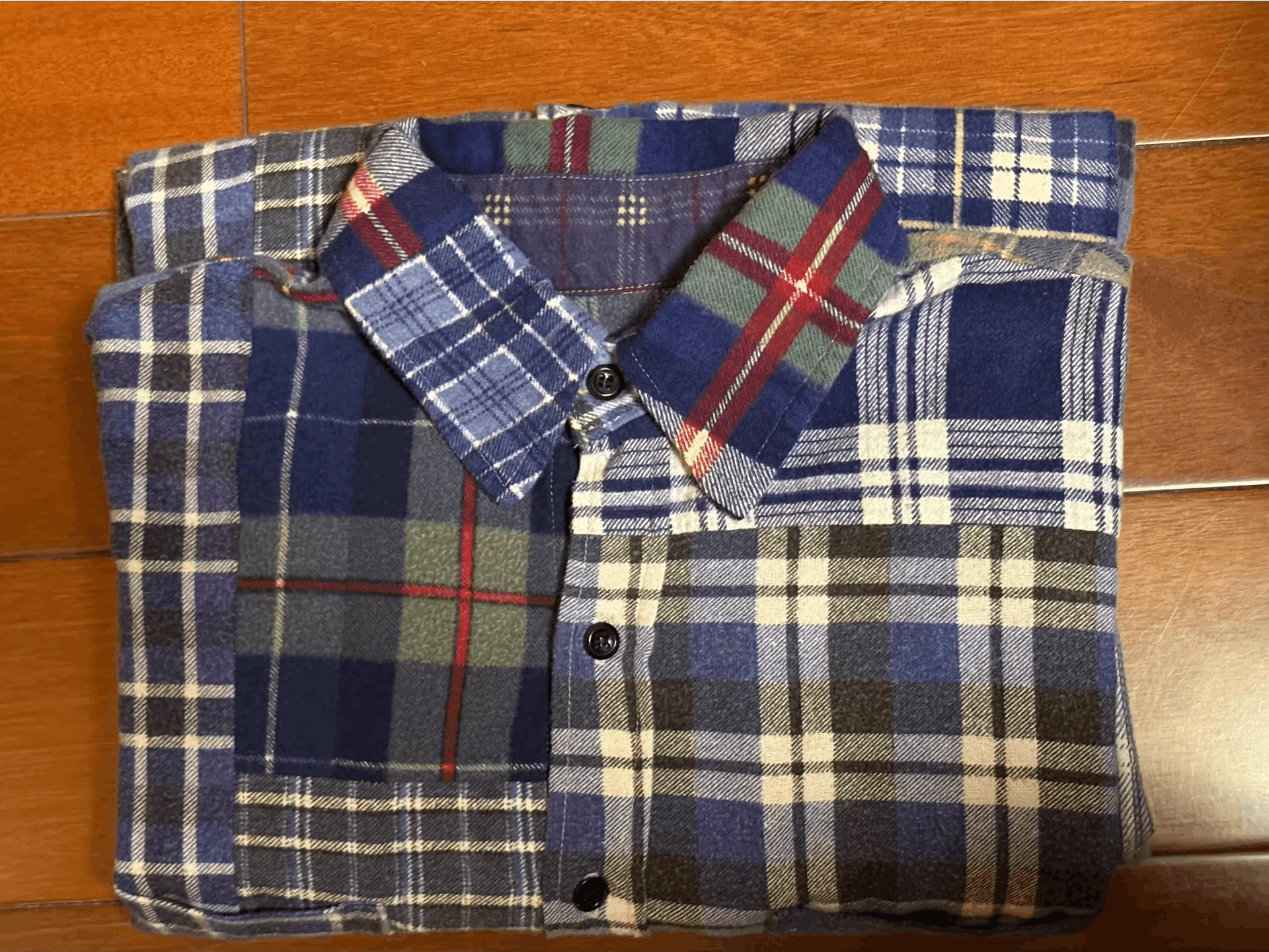 Needles Needles Japanese Vintage Check Zipper Flannel M Oversized Size US M / EU 48-50 / 2 - 8 Thumbnail