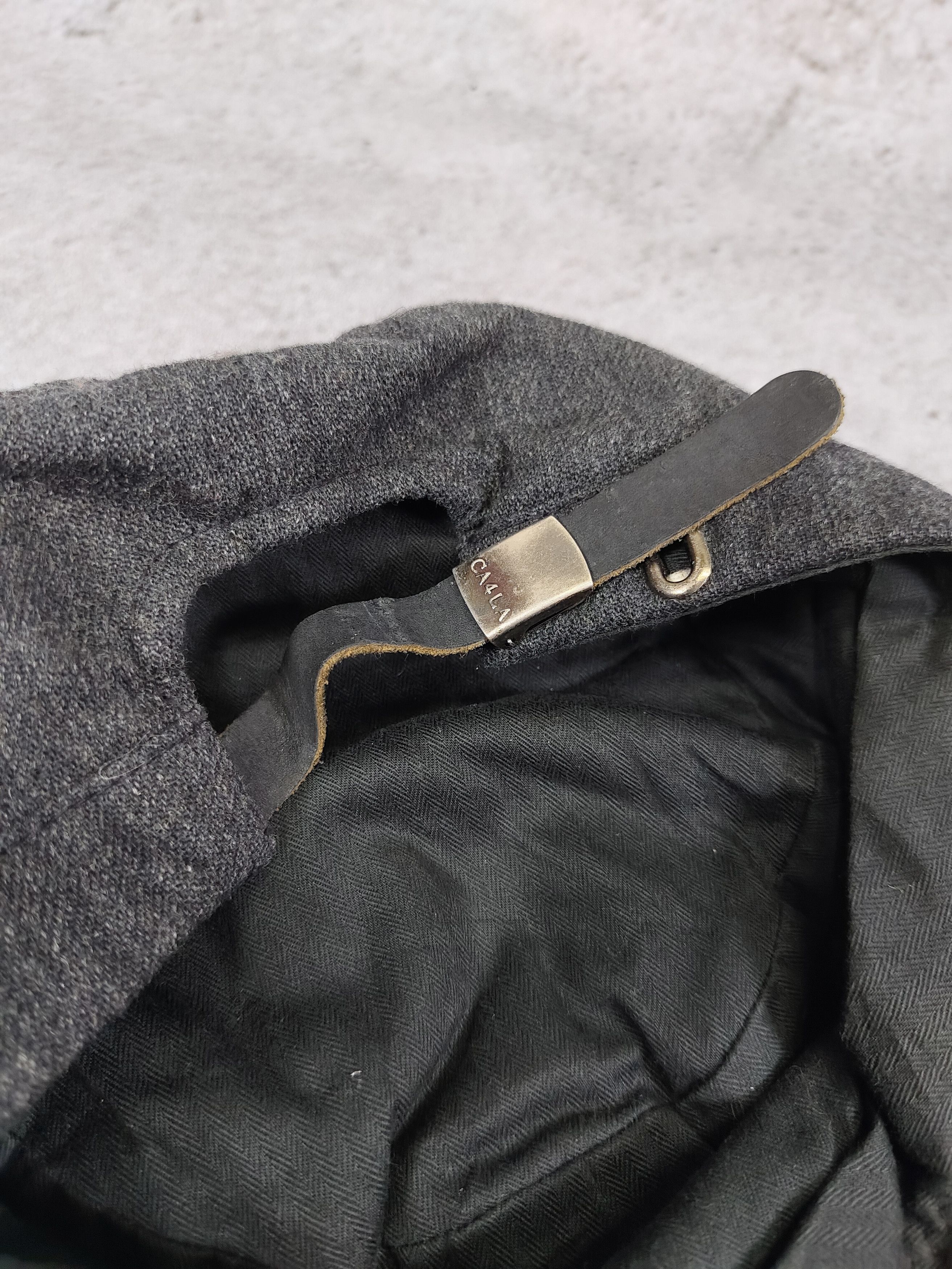 CA4LA 2000s CA4LA🇯🇵 Wool Blend Workwear Military Patrol Cap Size ONE SIZE - 5 Thumbnail