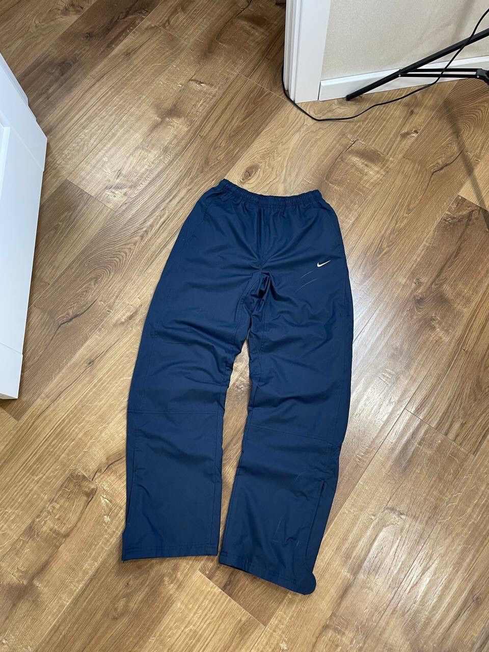 Nike × Vintage Vintage Nike 90’s Y2K Style Swoosh Cargo Drill Nylon Pants Size US 30 / EU 46 - 1 Thumbnail