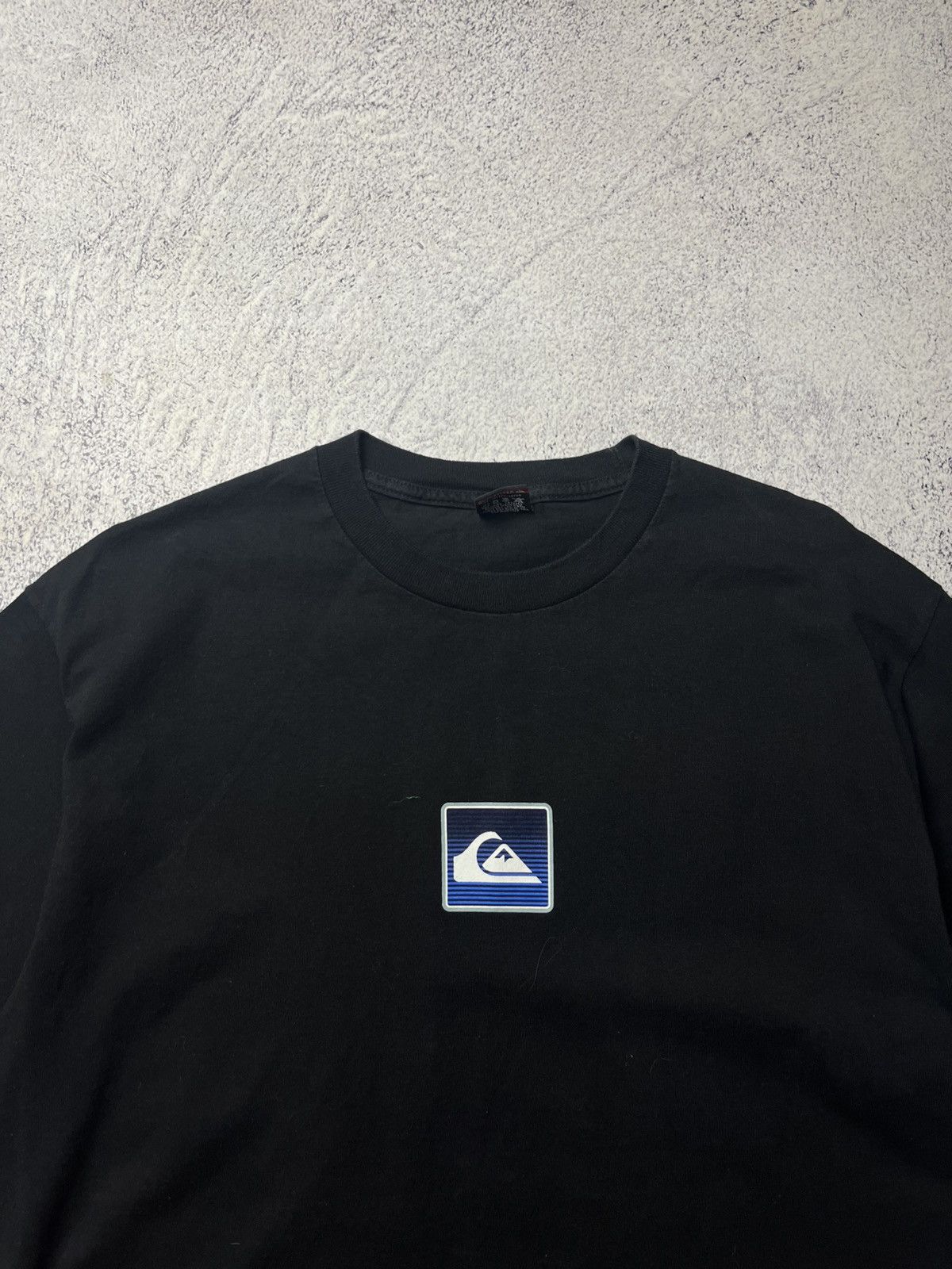Quiksilver Vintage Quiksilver Big Logo Black T Shirt Y2K Rare Size US L / EU 52-54 / 3 - 10 Thumbnail