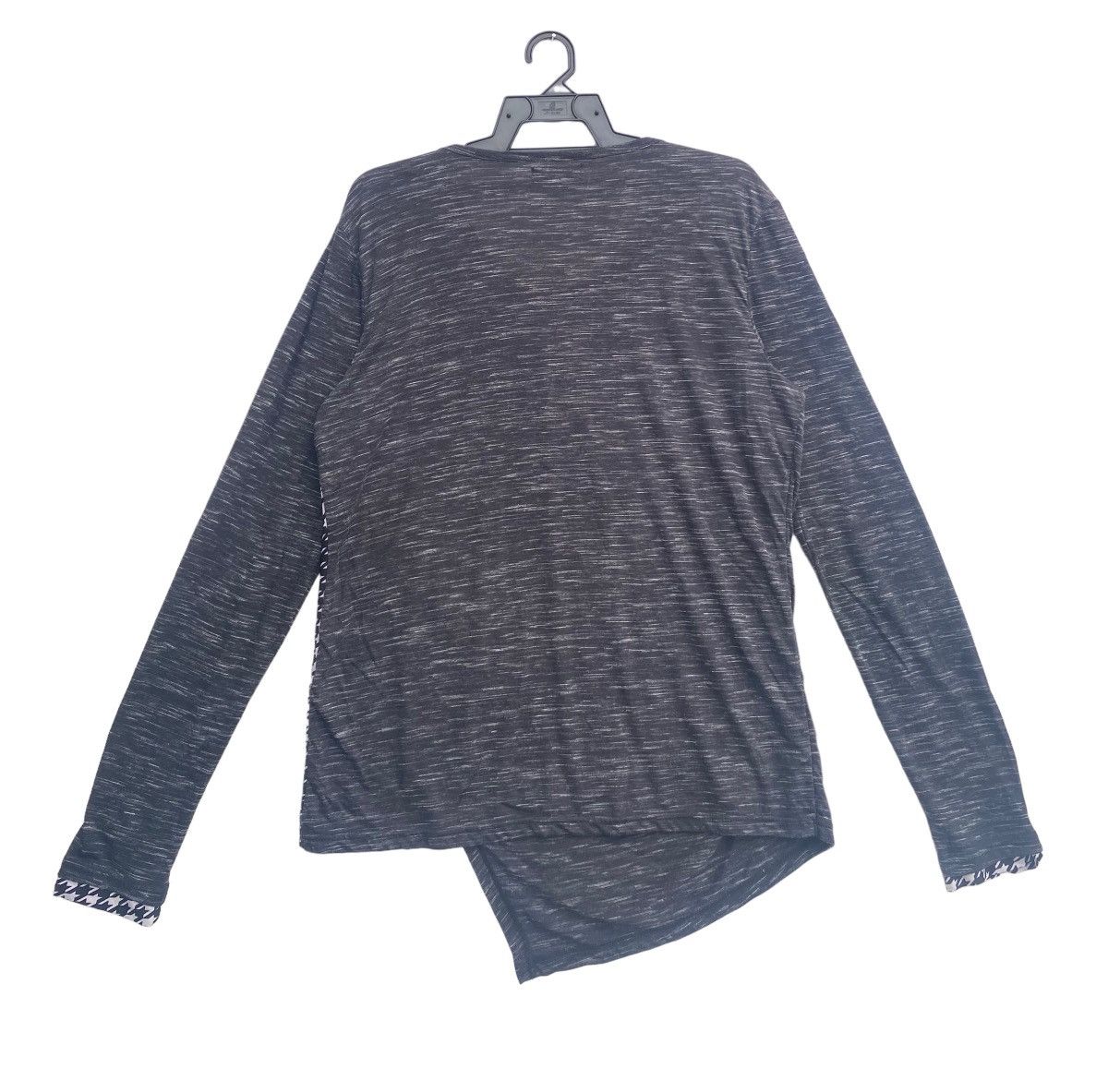 Japanese Brand Rare Semantic Design japan double layer drape cut shirt Size XL / US 12-14 / IT 48-50 - 3 Thumbnail