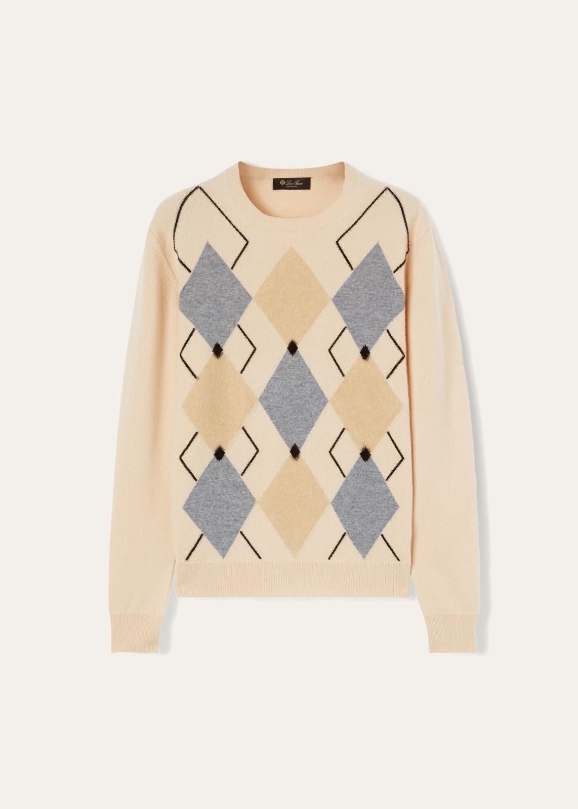 Loro Piana o1srvl11e0824 Lower Hutt Crewneck Sweater in Multicolor Size XL / US 12-14 / IT 48-50 - 1 Thumbnail