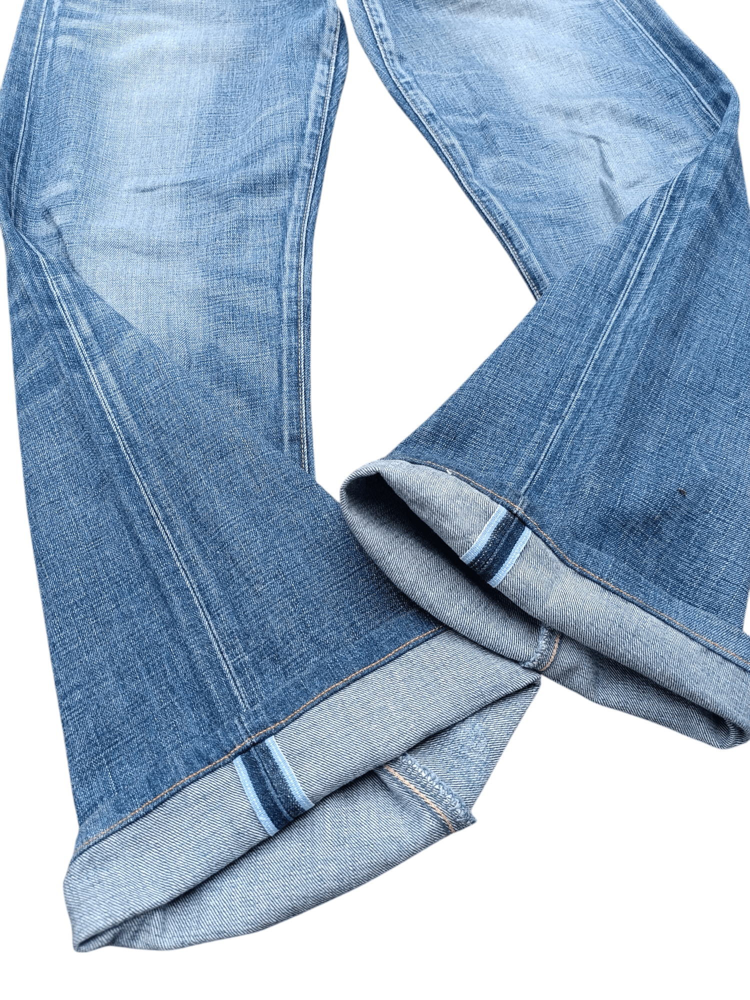 Levi's × Levi's Made & Crafted × Vintage Vintage 80s Flared Selvedge Denim Levis Jeans Size US 30 / EU 46 - 17 Thumbnail