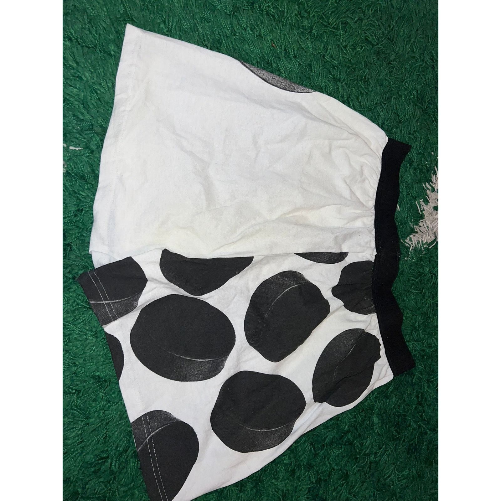 Vintage Vintage Boxercraft Hockey Pucks Puck White Boxers Large Size 34" / US 12 / IT 48 - 5 Thumbnail
