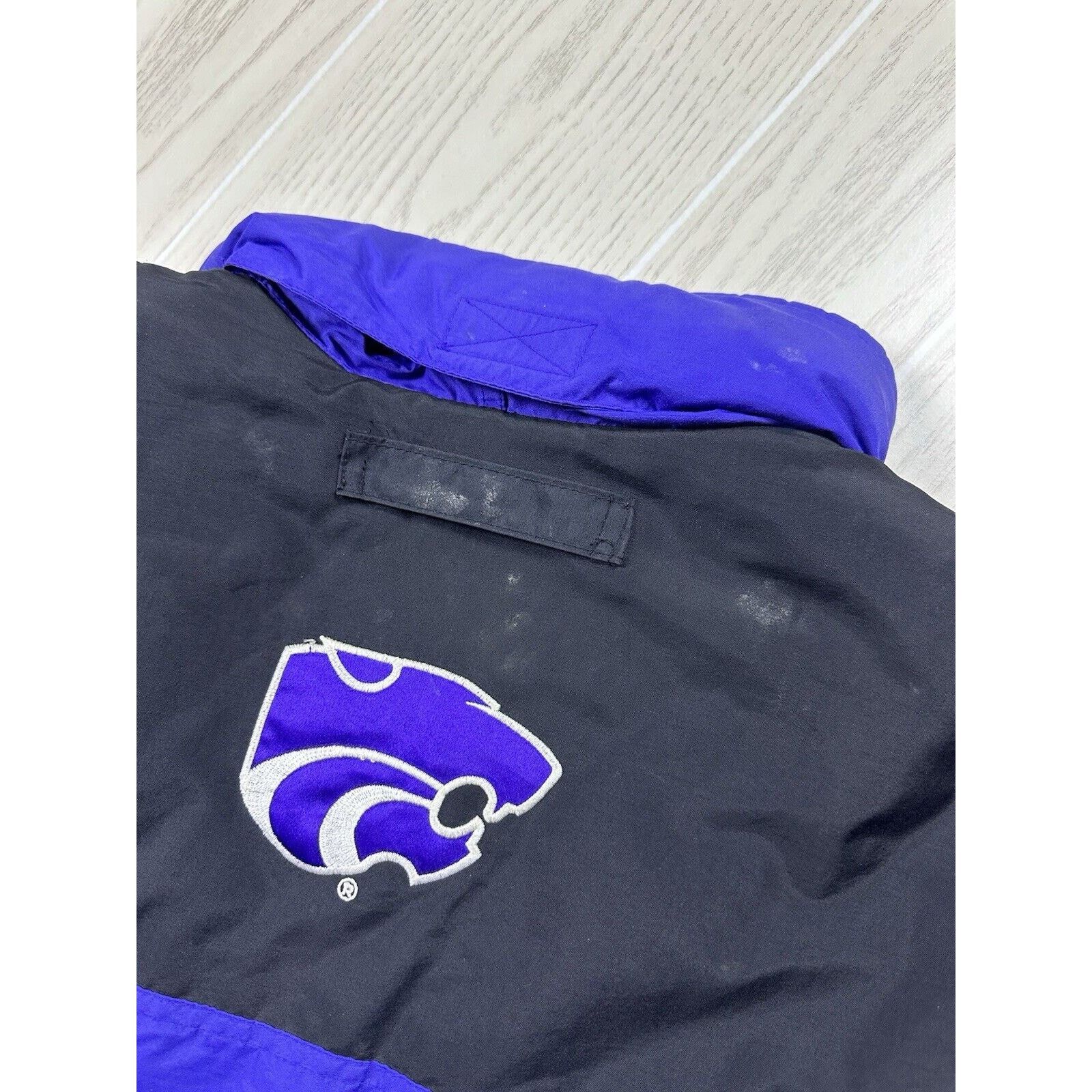 Logo Athletic × NCAA Vintage Kansas State Wildcats Logo Athletic Jacket Size US L / EU 52-54 / 3 - 6 Thumbnail